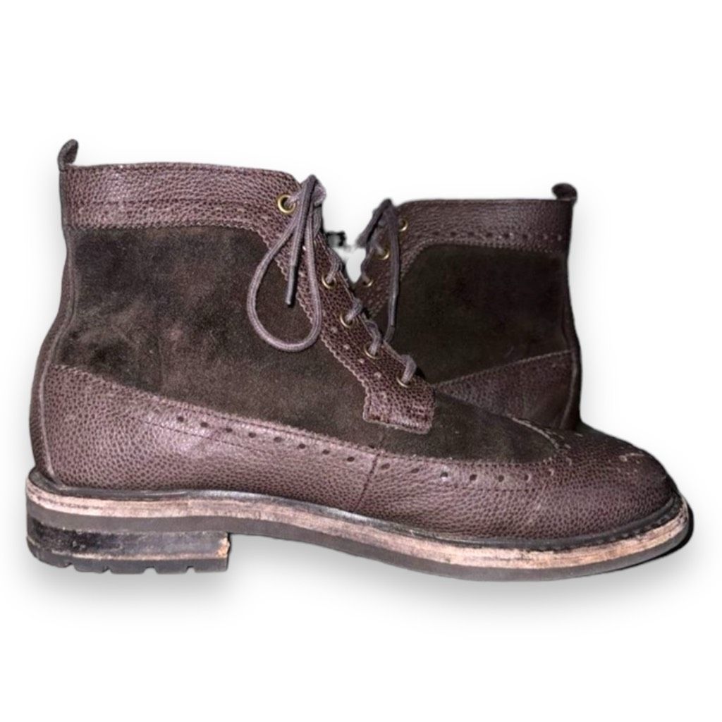 Polo Ralph Lauren Polo Ralph Lauren Nickson Chocolate Brown Suede Boots 8.5 Size US 8.5 / EU 41-42 - 5 Thumbnail