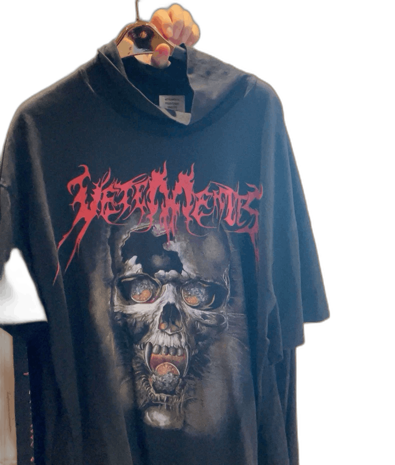 VETEMENTS YOU FUCK'N ASSHOLE Tシャツ Vetements White 'you Fuck'n Asshole' Football Shoulder T-shirt