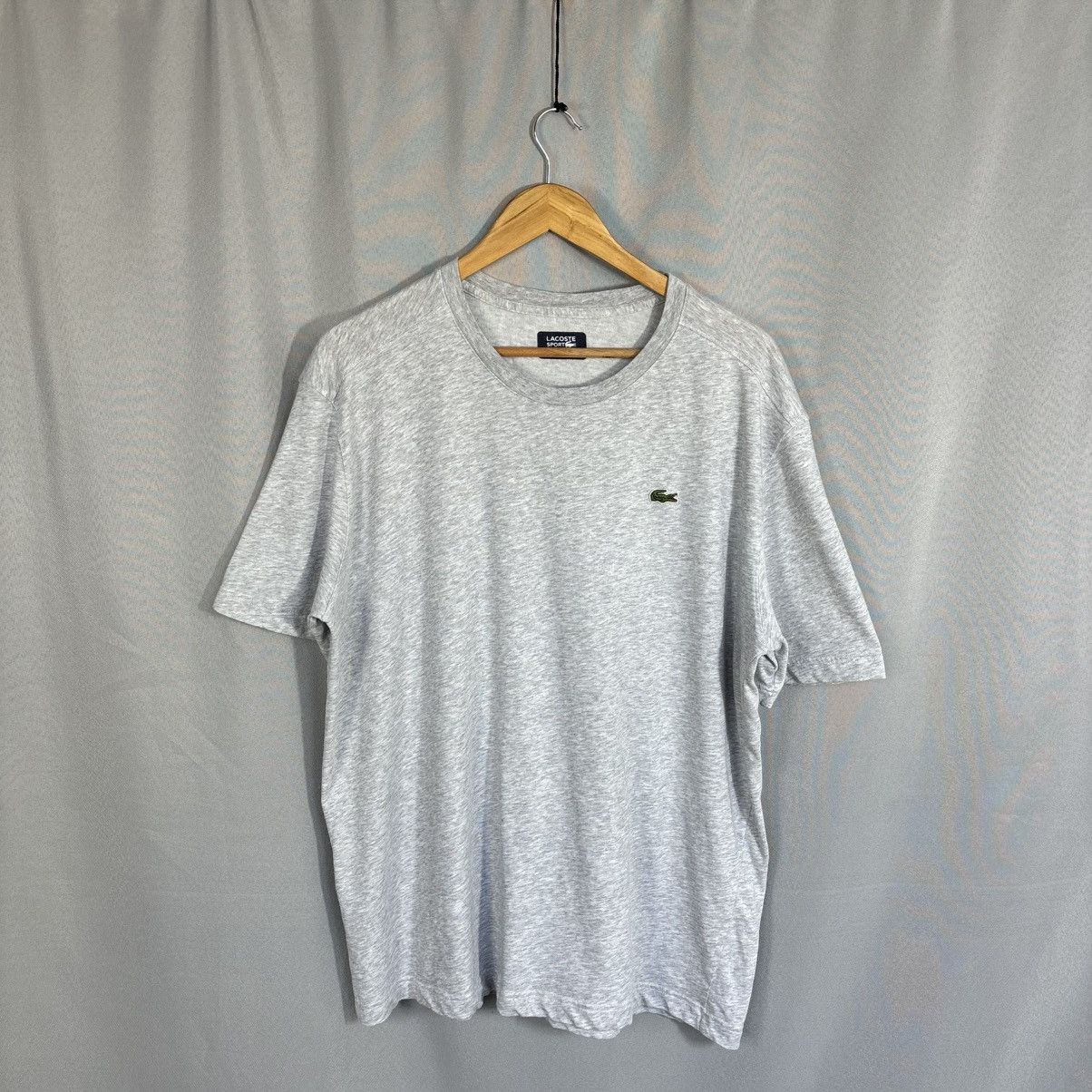 Lacoste Lacoste Sport grey tee t-shirt xxl streetwear basic casual Size US XXL / EU 58 / 5 - 1 Thumbnail