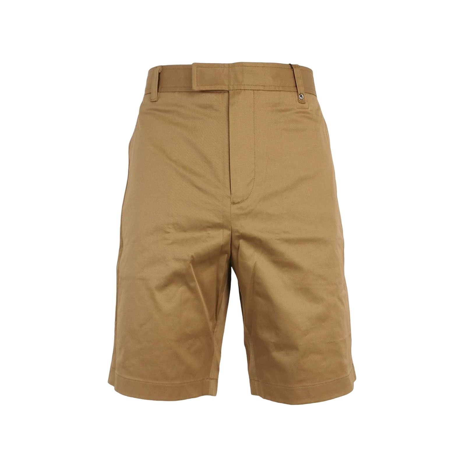 Burberry Burberry TB Monogram Tan Cotton Shorts 34 Size US 34 / EU 50 - 1 Thumbnail