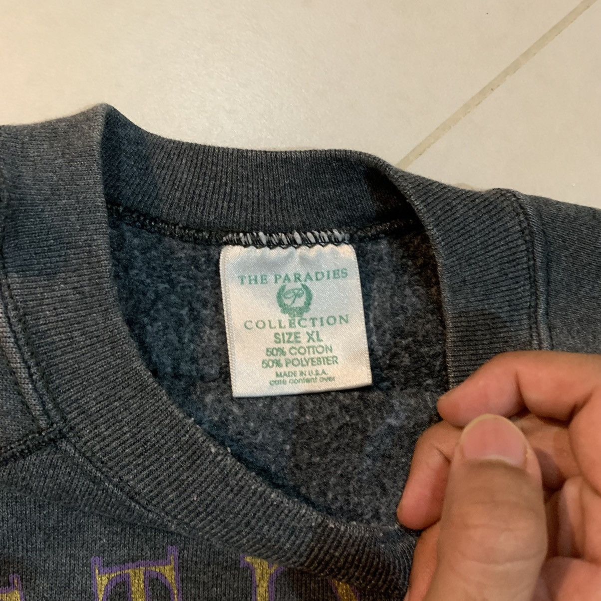 Detroit Denim Co. × Vintage Vintage Detroit Sweatshirt Size US XL / EU 56 / 4 - 5 Thumbnail