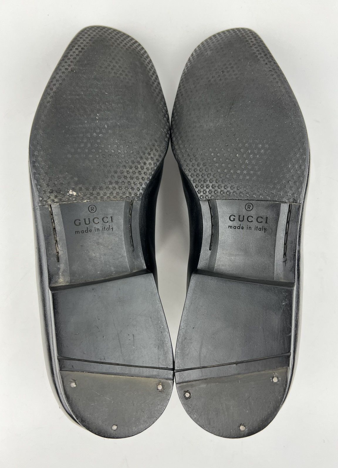 Gucci GUCCI Loafers Leather Shoes HORSEBIT Black Men’s Size US 9 / EU 42 - 12 Thumbnail