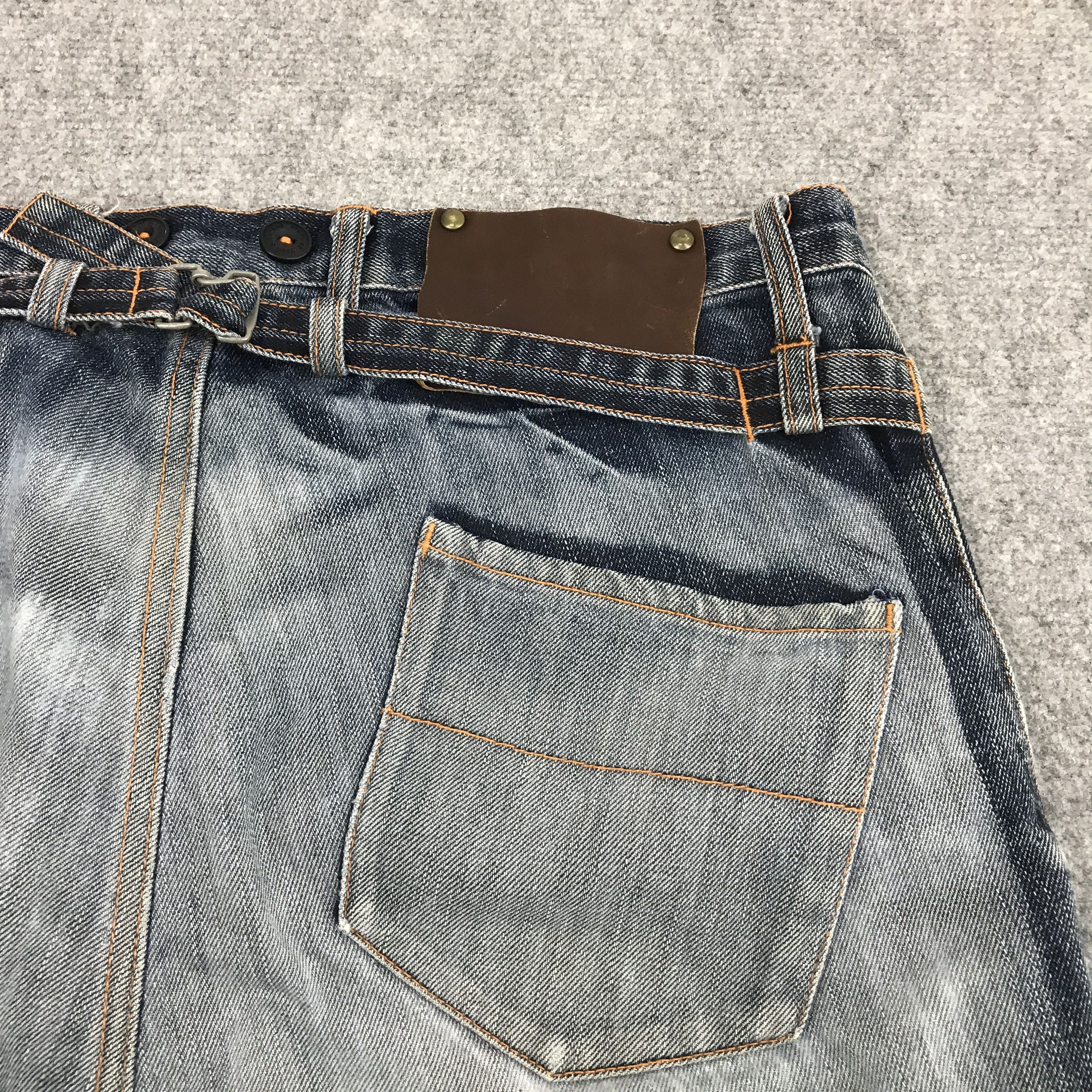 Element Denim Faded element baggy distressed jean pants Size US 32 / EU 48 - 4 Thumbnail
