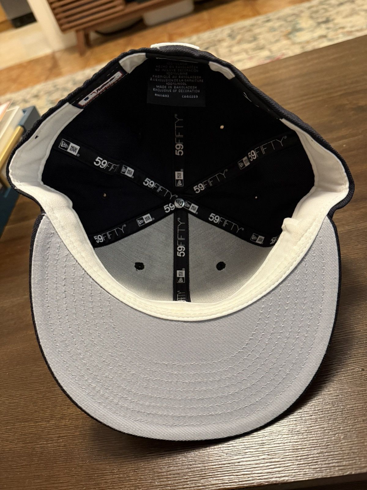 New Era 7 1/8 Milwaukee Brewers Fitted Hat Size ONE SIZE - 2 Thumbnail