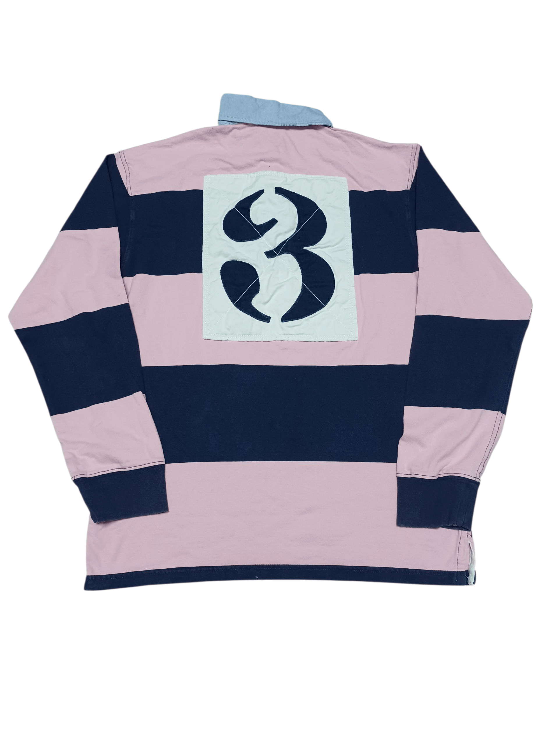 Polo Ralph Lauren POLO RALPH LAUREN VINTAGE LUXURY STRIPED RUGBY SHIRT Size US M / EU 48-50 / 2 - 3 Thumbnail