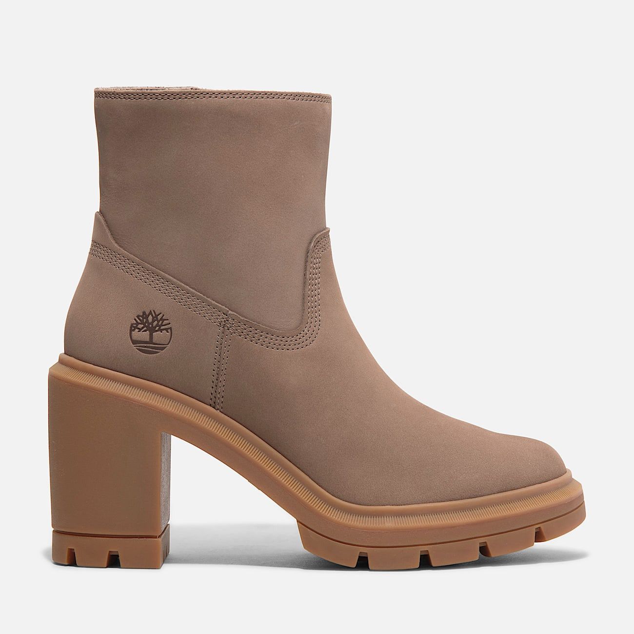Timberland TIMBERLAND WOMEN'S 9 ALLINGTON HEIGHTS MID ZIP UP BOOT TAUPE Size US 9 / IT 39 - 1 Thumbnail