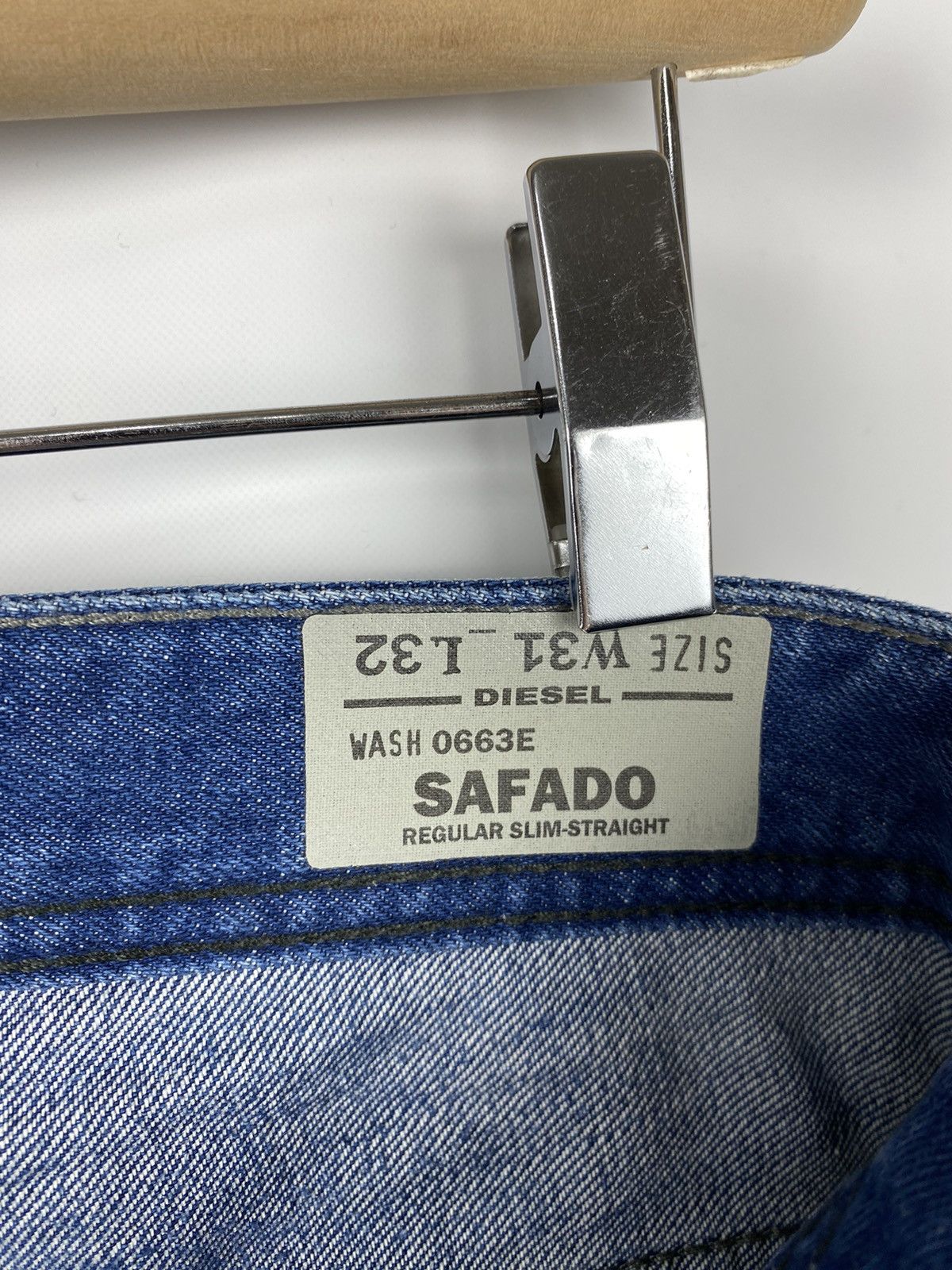 Diesel Diesel Safado 3D Denim Jeans size W31 L32 Size US 31 - 11 Thumbnail