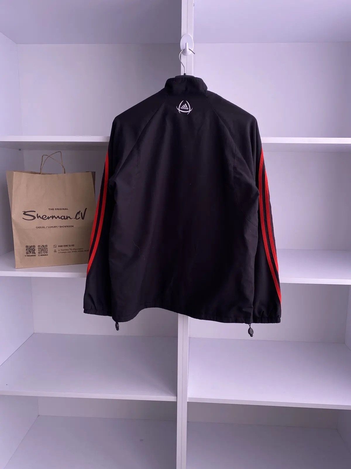 Adidas × Vintage Adidas Milan vintage zip Jacket retro 90s Size US L / EU 52-54 / 3 - 7 Thumbnail