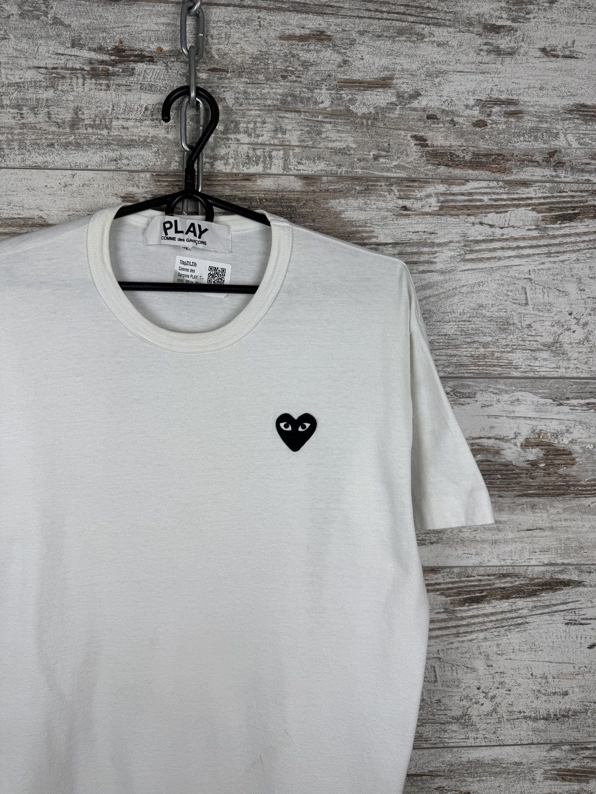 Comme des Garcons Mens Vintage play comme des garcons T-shirt tee logo basic Size US XL / EU 56 / 4 - 2 Thumbnail
