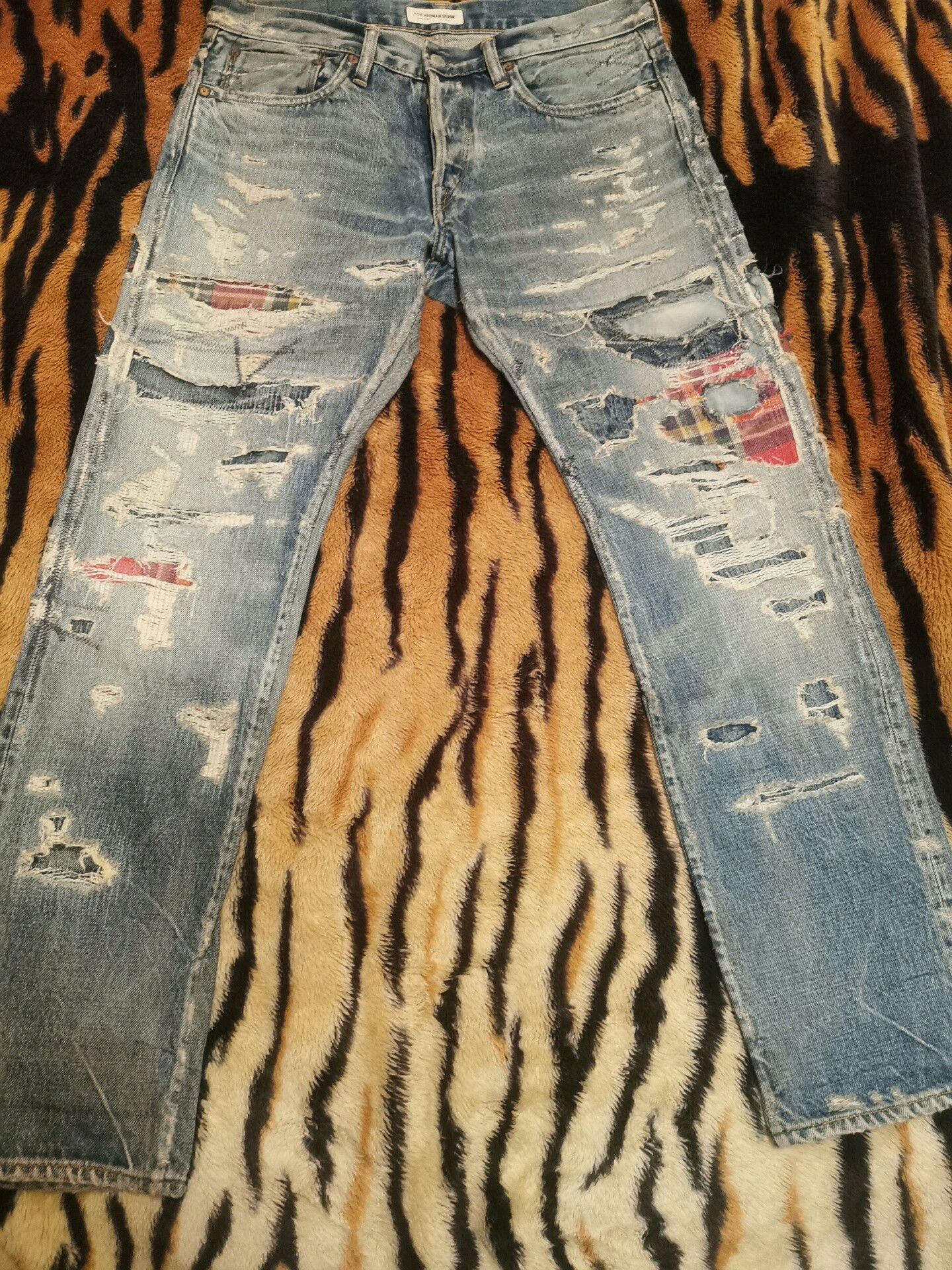 Ron Herman Ron Herman Handmade Japanese Denim Jeans Size US 34 / EU 50 - 1 Thumbnail