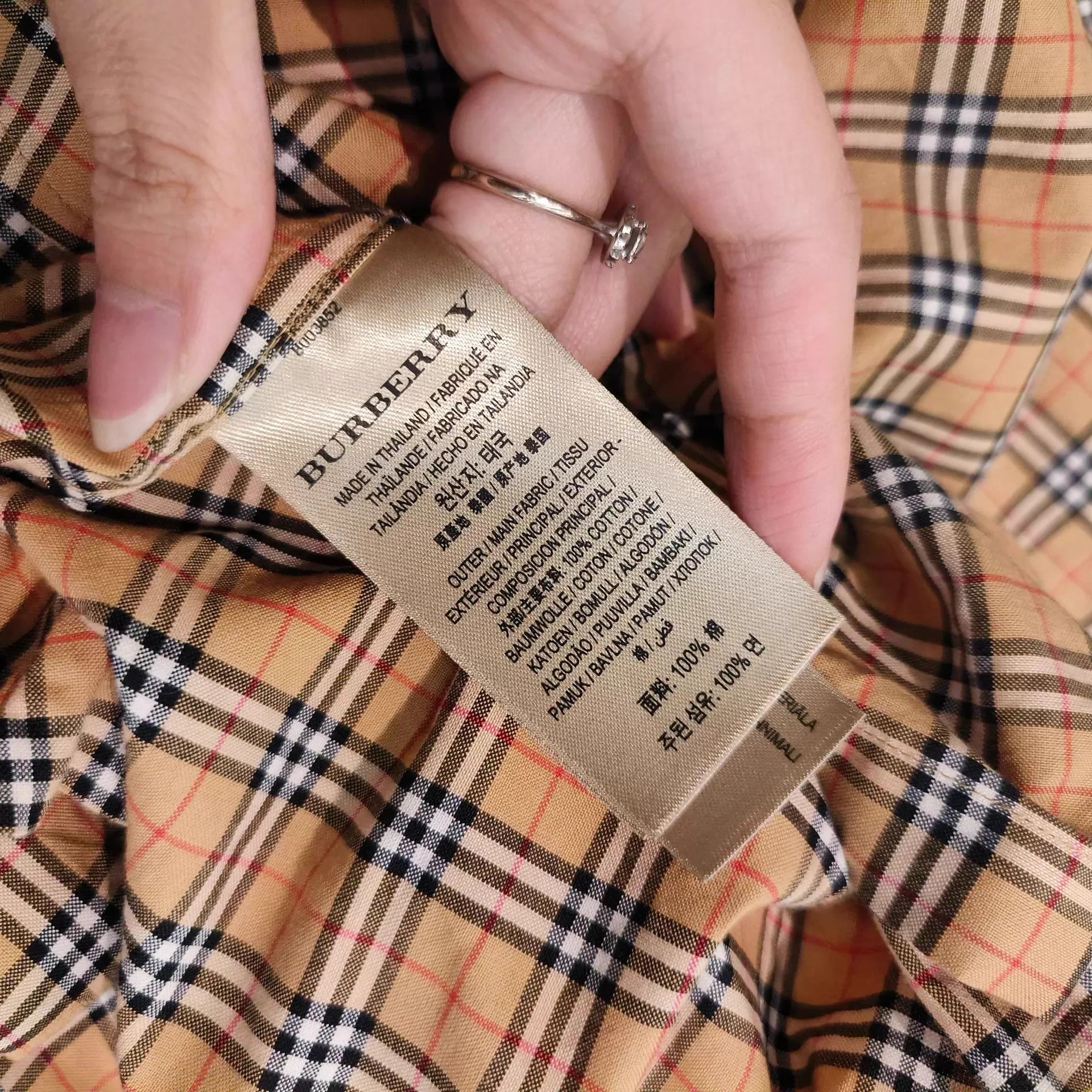 Burberry Burberry Classic Check Polo Shirt Short Sleeve S 99 New Size US S / EU 44-46 / 1 - 6 Thumbnail