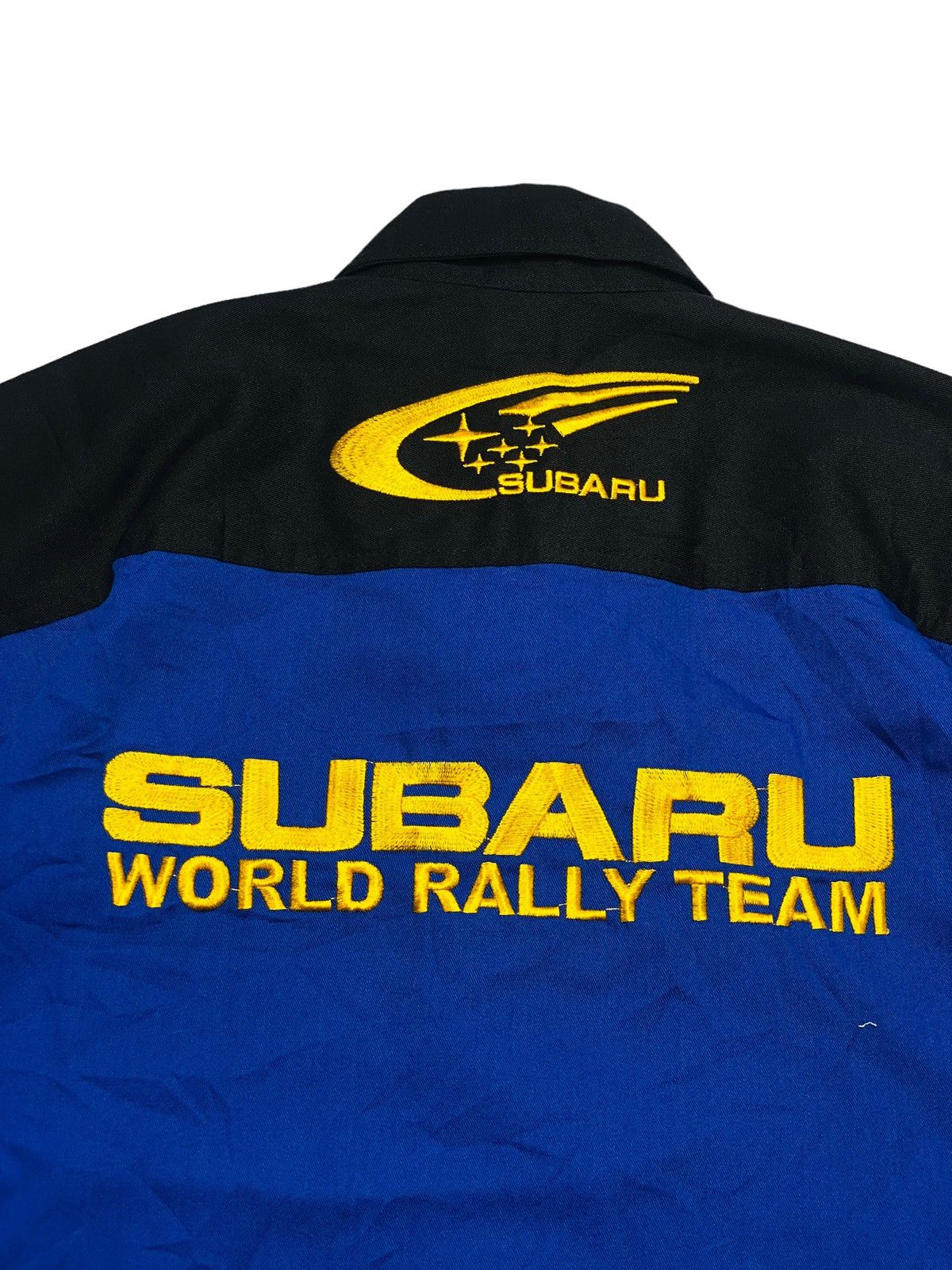 Japanese Brand 2000s Subaru - Subaru World Rally Team Mechanic Shirt Size US M / EU 48-50 / 2 - 6 Thumbnail