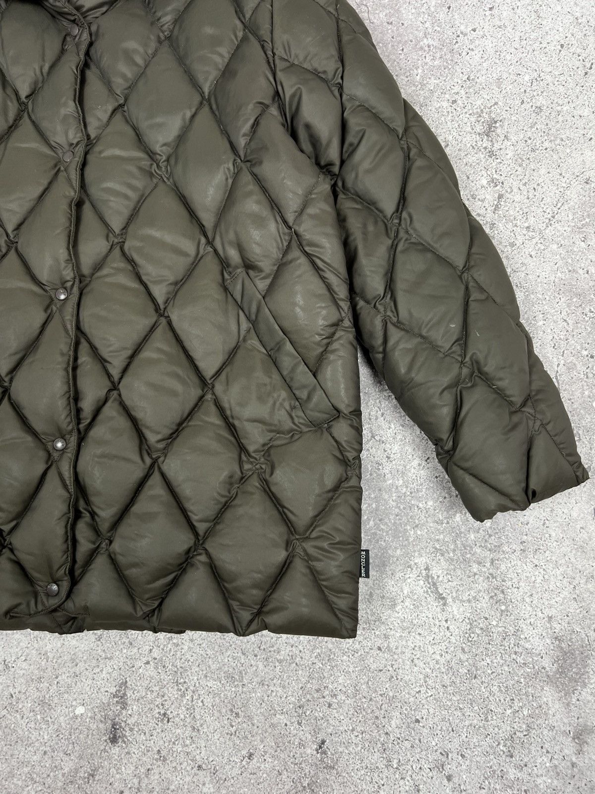 Moncler Vintage Moncler Down Quilted Jacket Button Size L / US 10 / IT 46 - 6 Thumbnail