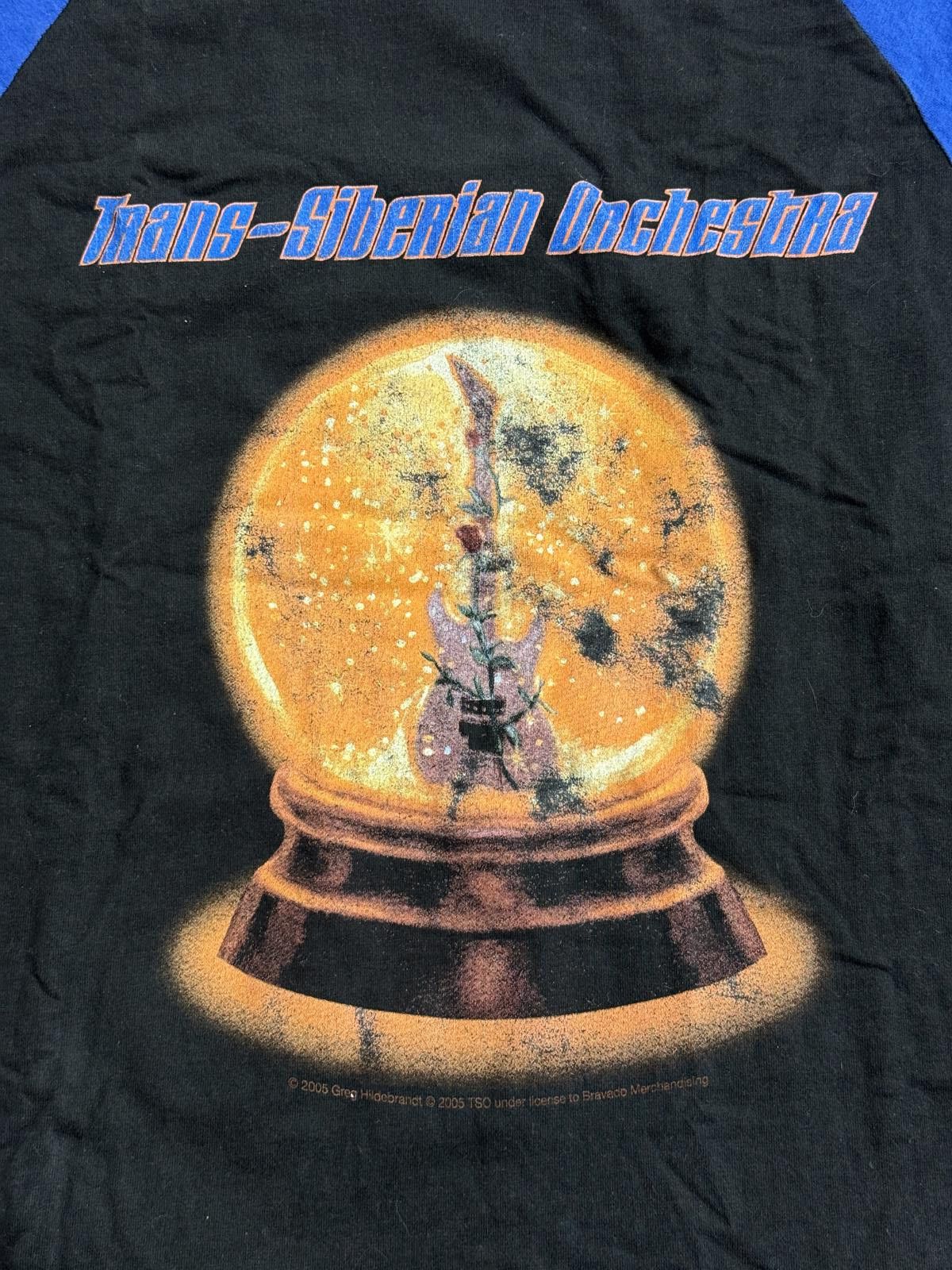 Bravado Vintage Trans-Siberian Orchestra Raglan Shirt - Snow Globe L Size US L / EU 52-54 / 3 - 4 Thumbnail