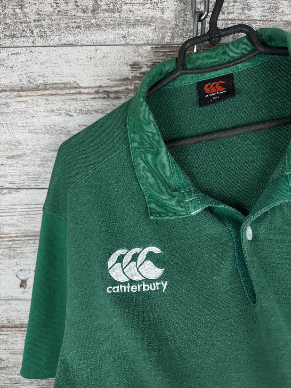 Canterbury of New Zealand Canterbury of New Zealand Ireland IRFU rugby T-shirt Size US XXL / EU 58 / 5 - 6 Thumbnail