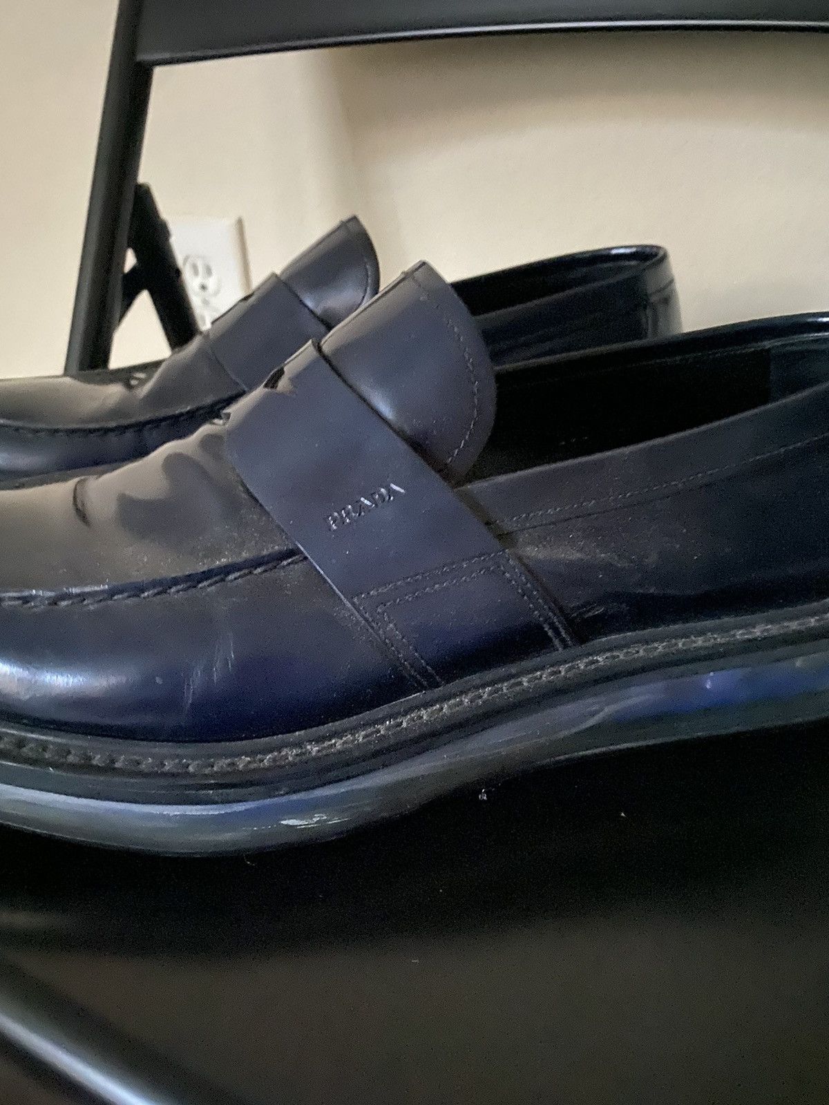 Prada FW/12 Levitate Penny Loafer Size US 11.5 / EU 44-45 - 2 Thumbnail