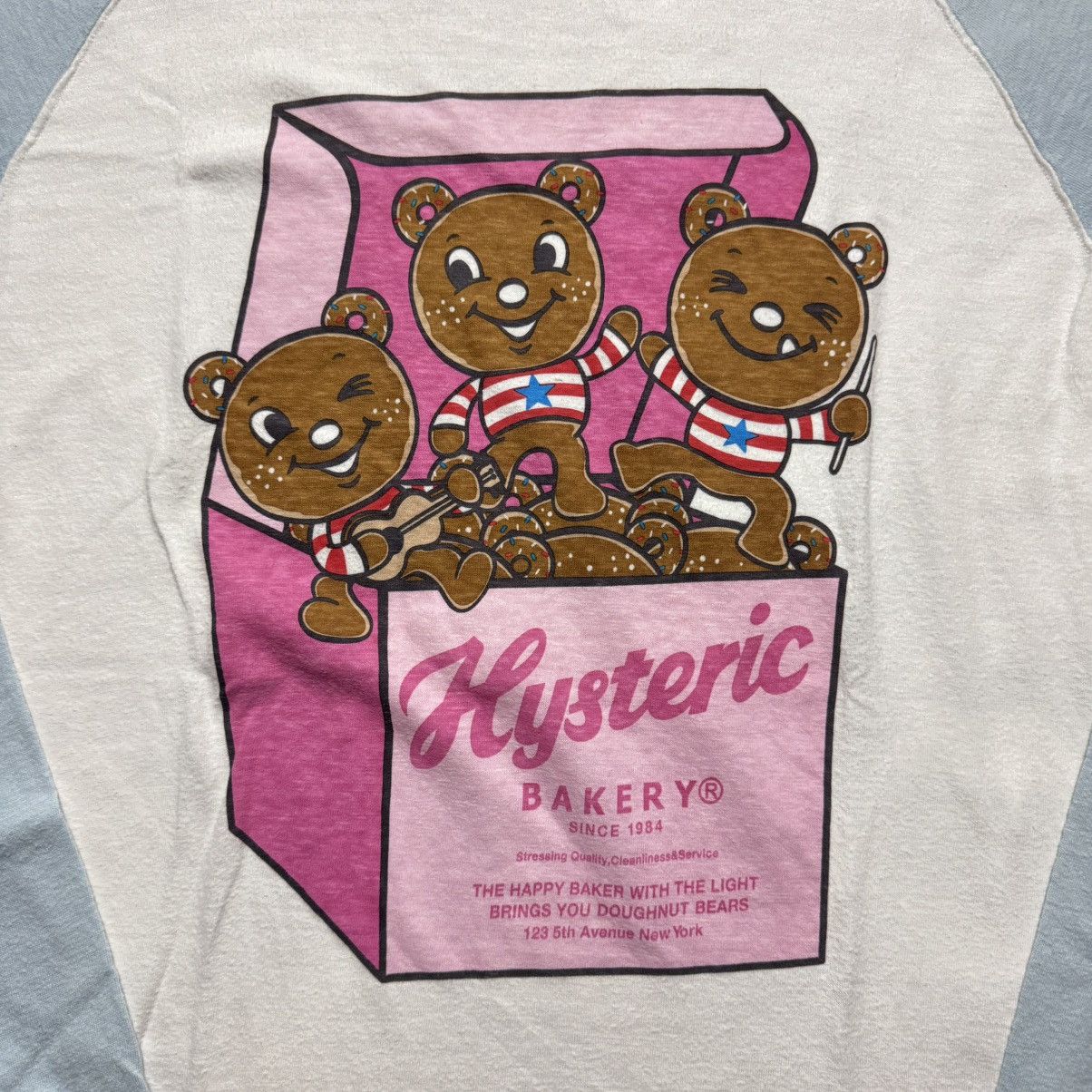 Hysteric Glamour 90's Hysteric Glamour "Hysteric Bakery" Long Sleeve Size US S / EU 44-46 / 1 - 4 Thumbnail