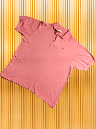 Lacoste × Vintage Polo Shirt Mens Pink Knit Short Sleeve Slim Fit Collared Size US XXL / EU 58 / 5 - 1 Thumbnail