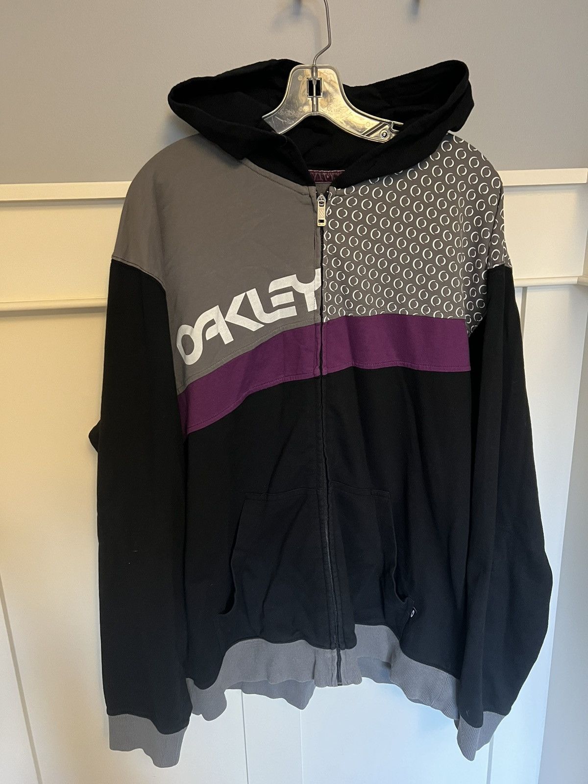 Oakley × Vintage Rare vintage spring 2010 Oakley racing zip-up hoodie Size US XL / EU 56 / 4 - 1 Thumbnail