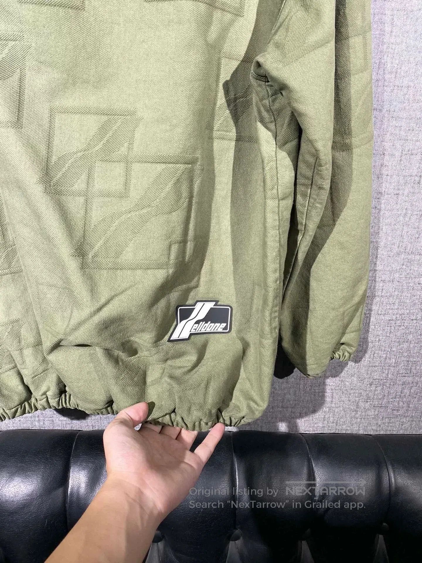 WE11DONE thick green sweatshirt with tags. Size US M / EU 48-50 / 2 - 4 Thumbnail
