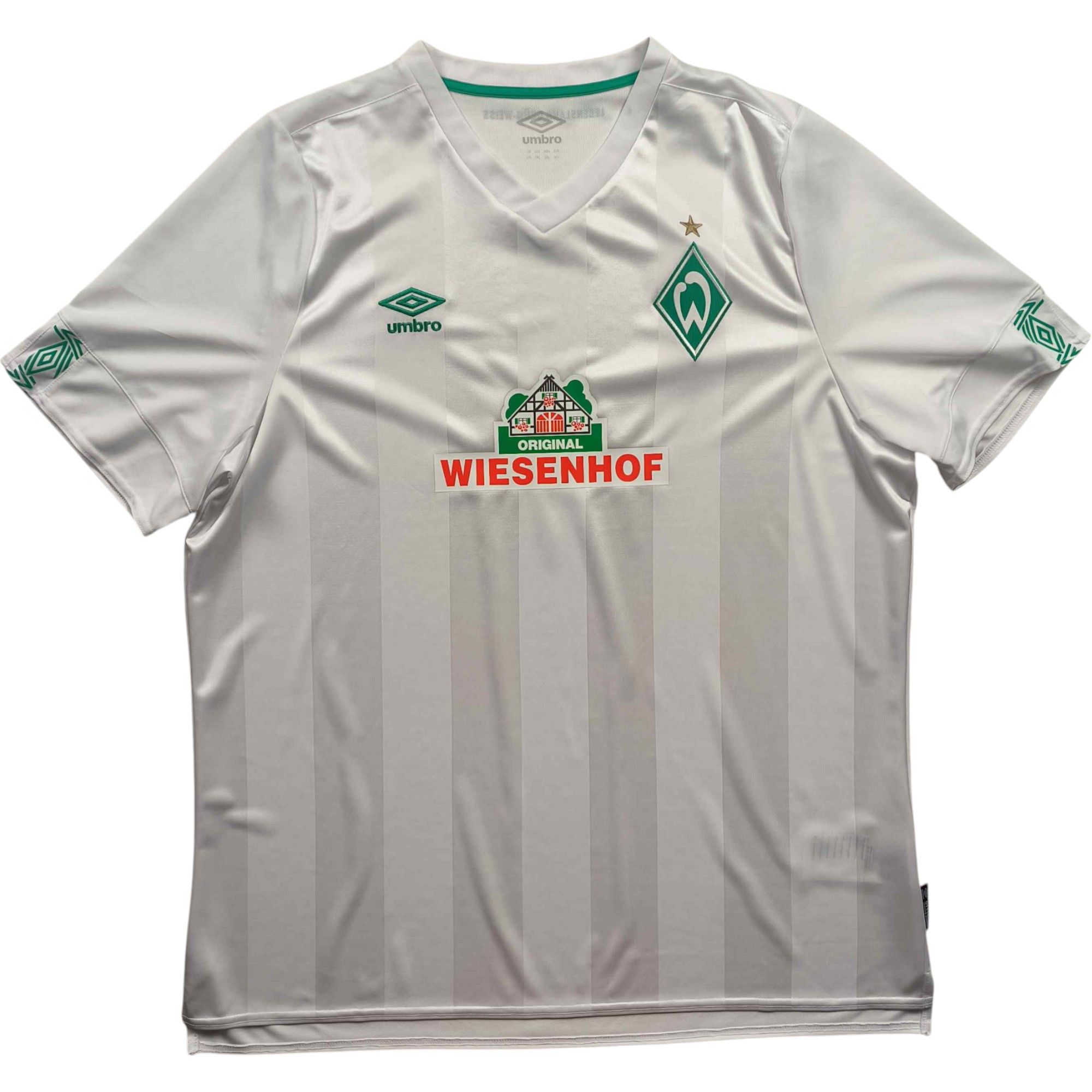 Umbro Werder Bremen 2019-20 Umbro away football jersey size XXL Size US XXL / EU 58 / 5 - 1 Thumbnail