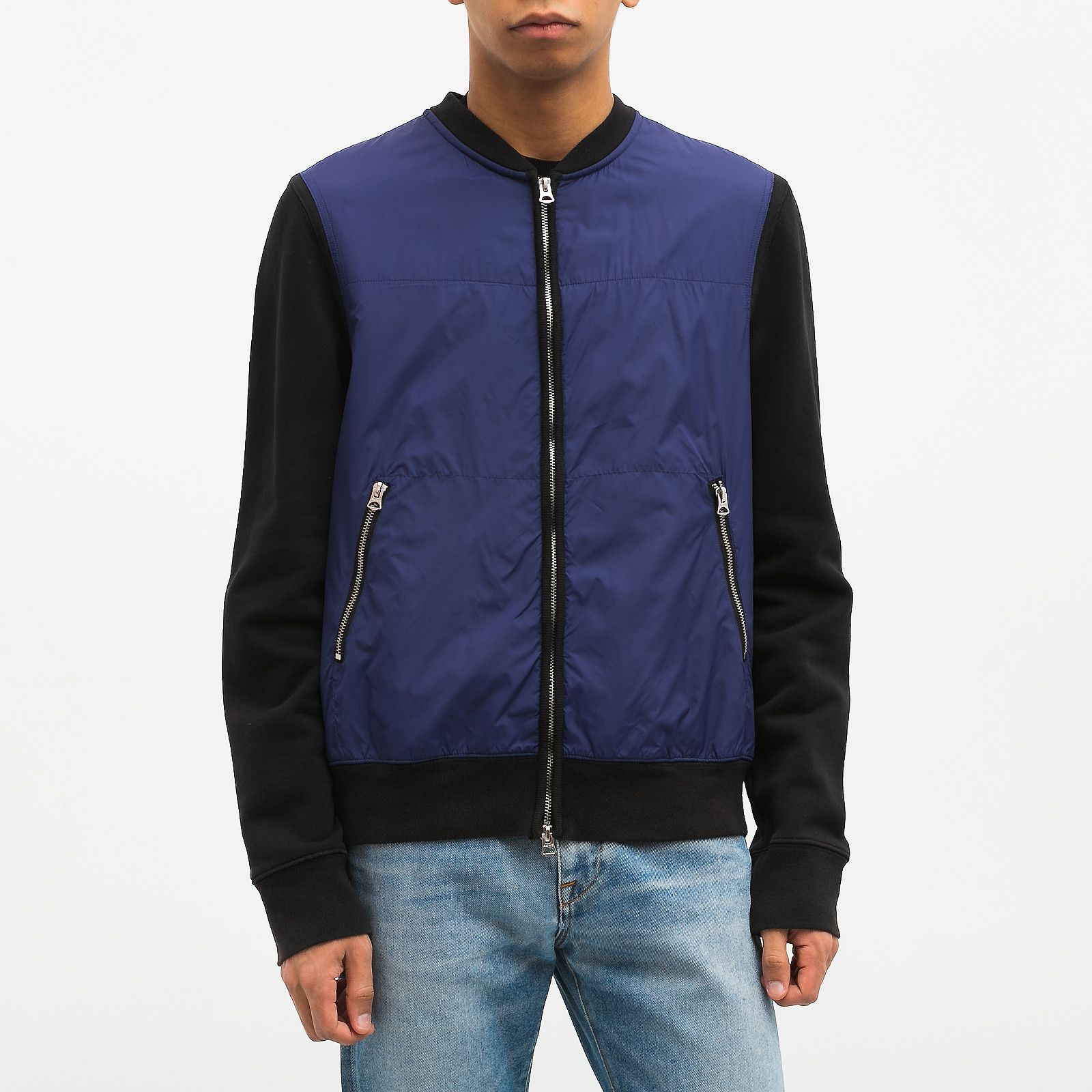 Acne Studios 48/M - Cotton/Nylon Bomber Zip Jacket Size US M / EU 48-50 / 2 - 1 Thumbnail