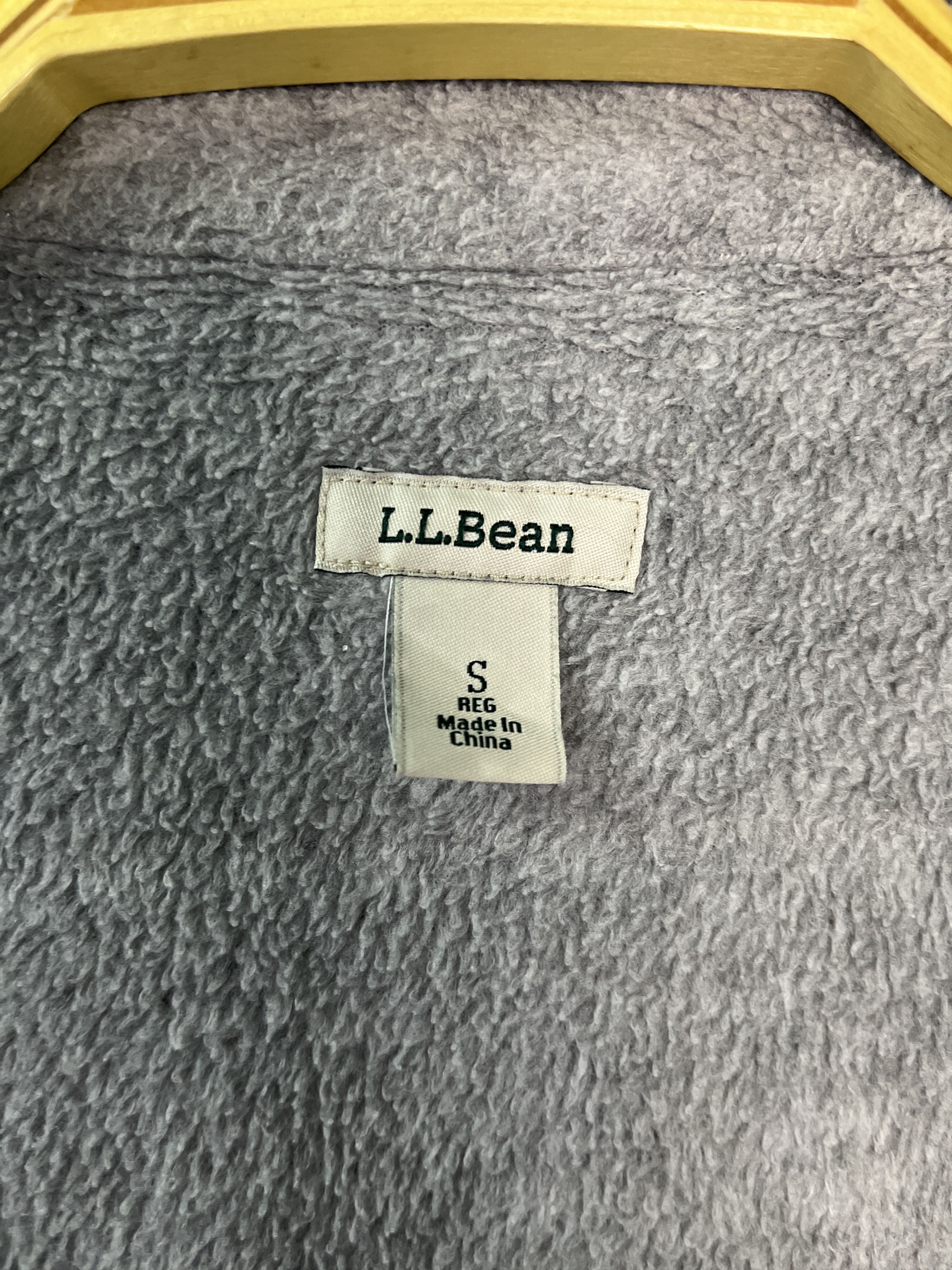 L.L. Bean Vintage L.L Bean Plaid Button Up Shirt Jacket Fleece Lined Size US S / EU 44-46 / 1 - 11 Thumbnail
