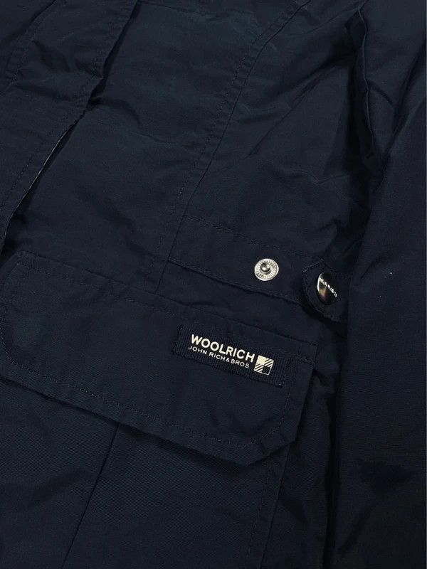 Other Woolrich Lightweight Jacket Navy Blue Logo S Size S / US 4 / IT 40 - 3 Thumbnail