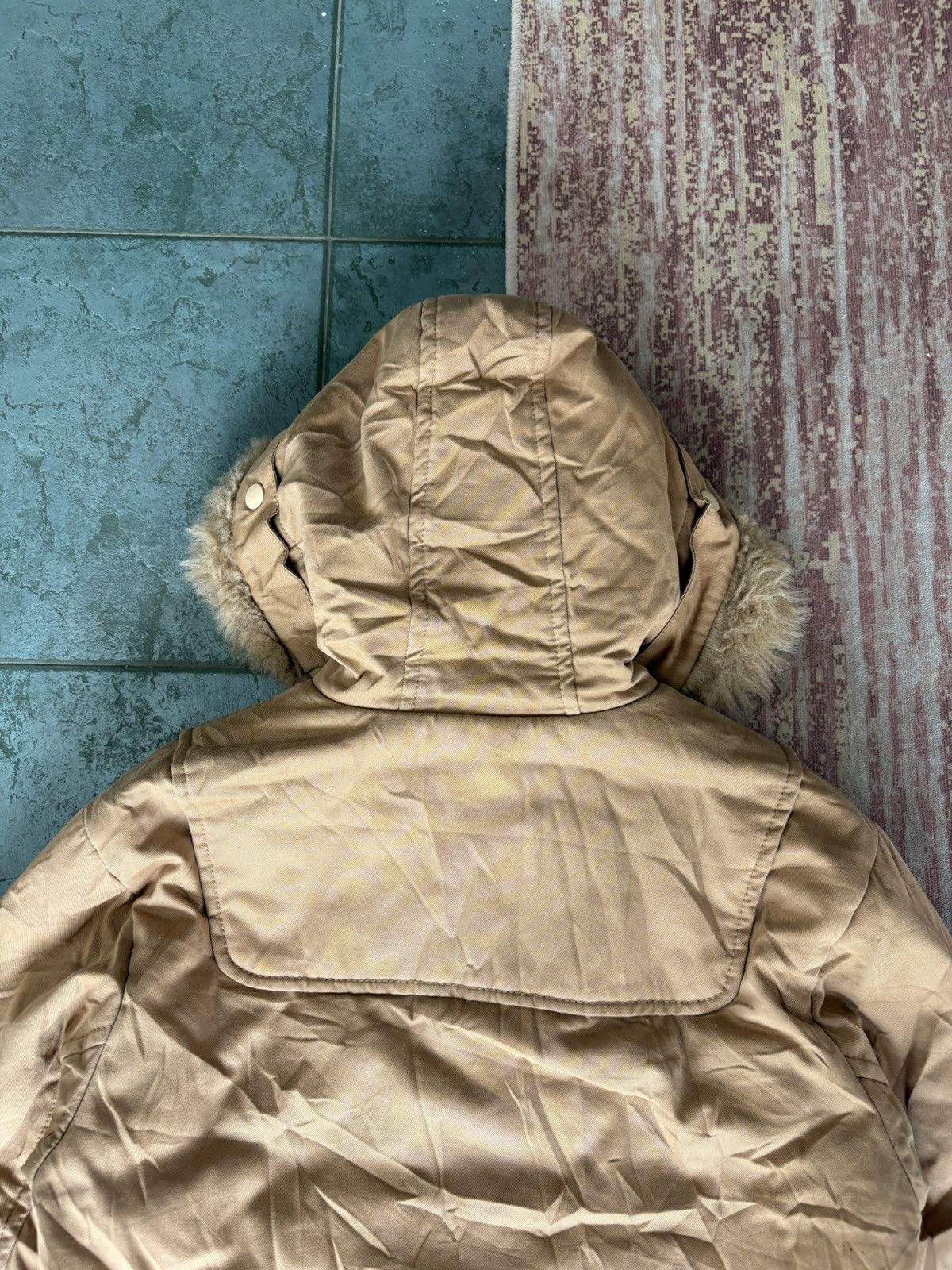 Gallery1950 Gallery 1950 Beige Hooded Sherpa Deck Jacket Size US S / EU 44-46 / 1 - 9 Thumbnail