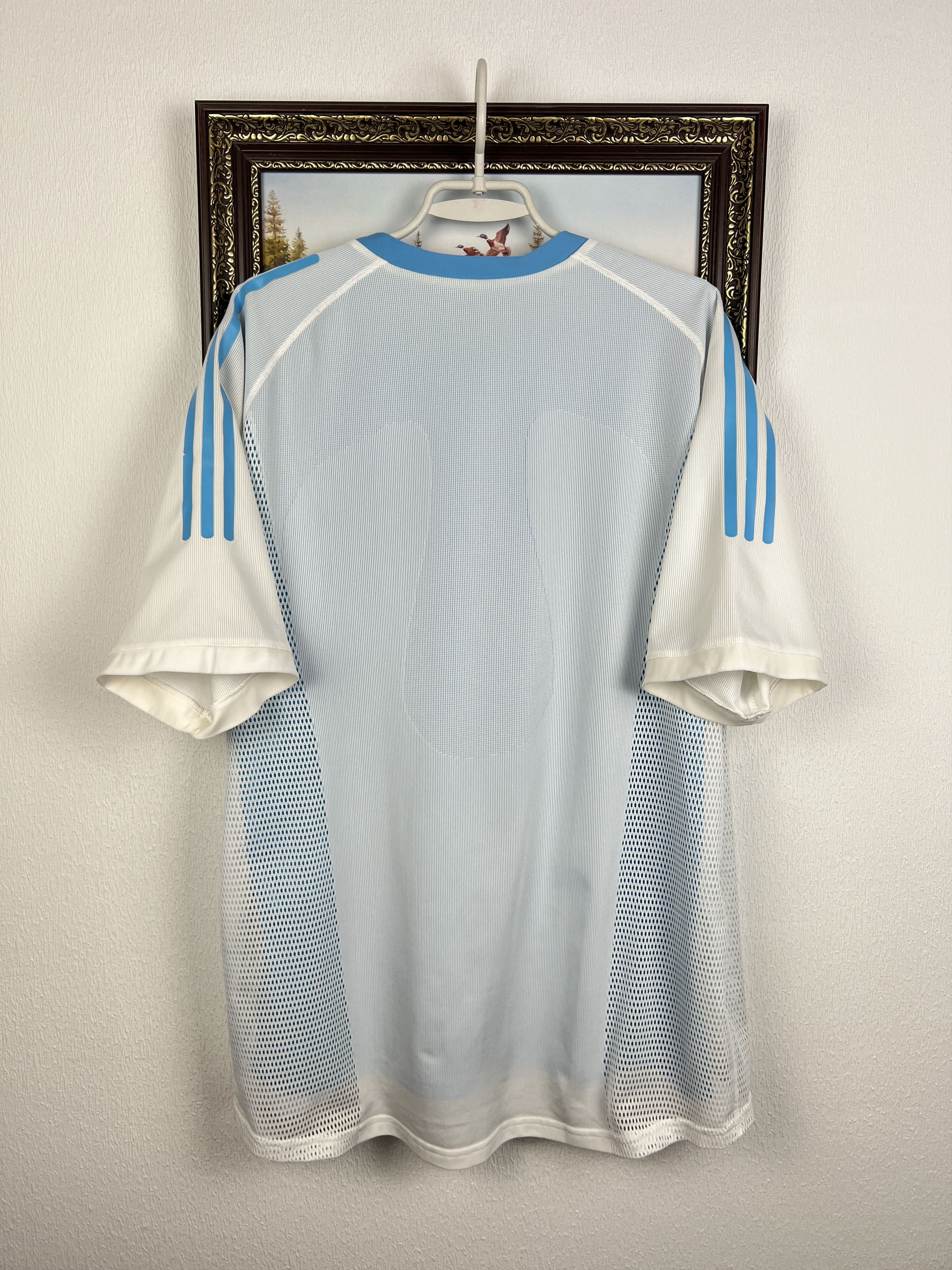 Adidas Olympique Marseille football Shirt 2002 Soccer Jersey Trikot Size US XXL / EU 58 / 5 - 8 Thumbnail