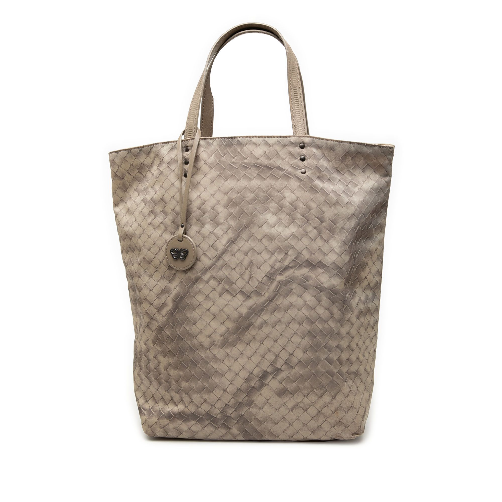 Bottega Veneta Bottega Veneta Nylon Intrecciolusion Tote Size ONE SIZE - 1 Thumbnail