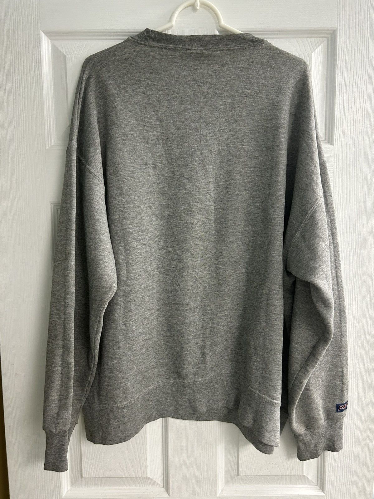 Vintage Vintage Jansport Compton Embroidered Grey Crewneck Sweater Size US XL / EU 56 / 4 - 6 Thumbnail