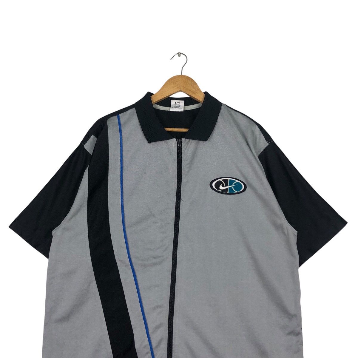 Japanese Brand × Nike × Vintage Vintage Nike Sweater Jacket Rare Design Medium #A1 Size US M / EU 48-50 / 2 - 2 Thumbnail