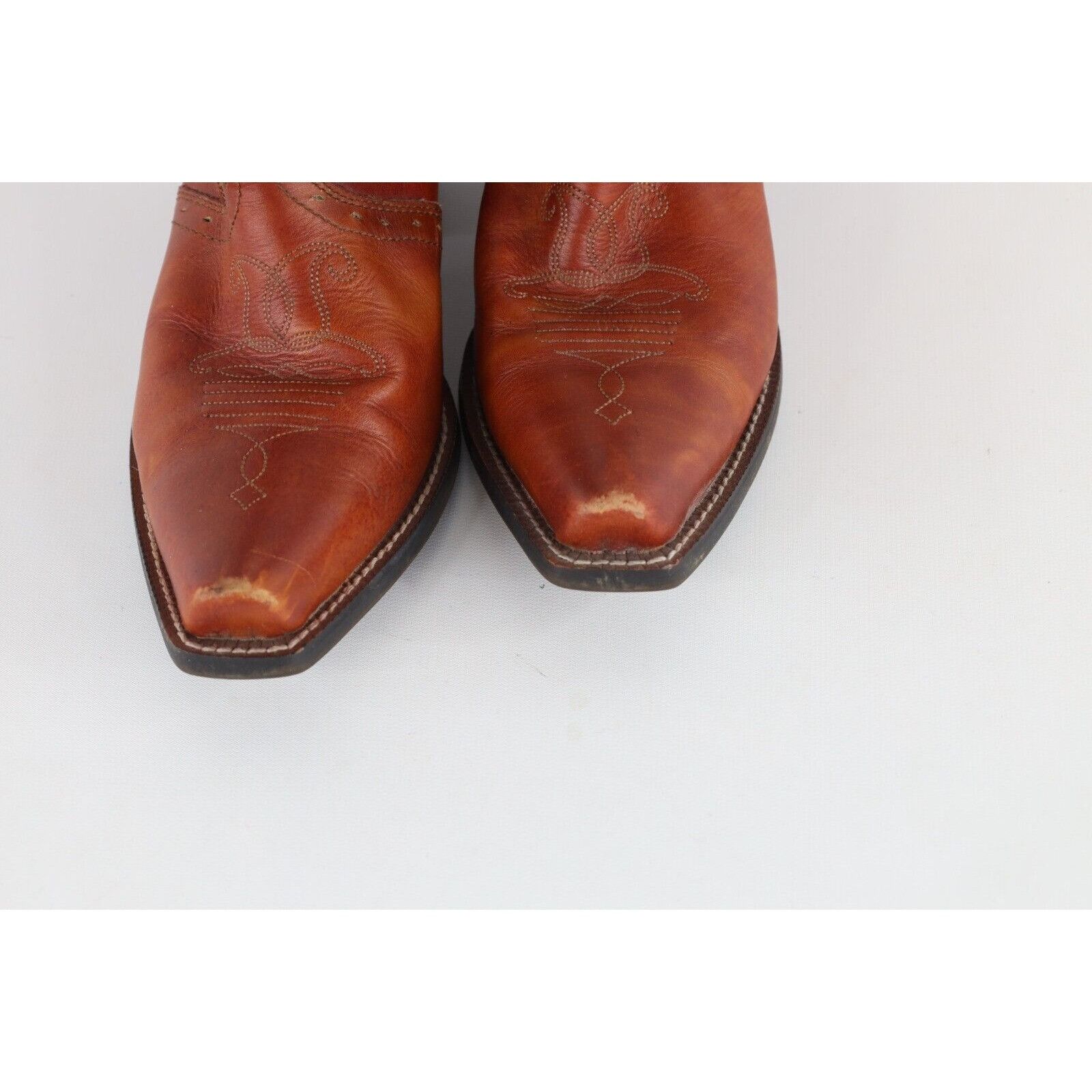 Ariat Ariat Flower Floral Leather Pull On Cowgirl Cowboy Boots Size US 7 / IT 37 - 3 Thumbnail