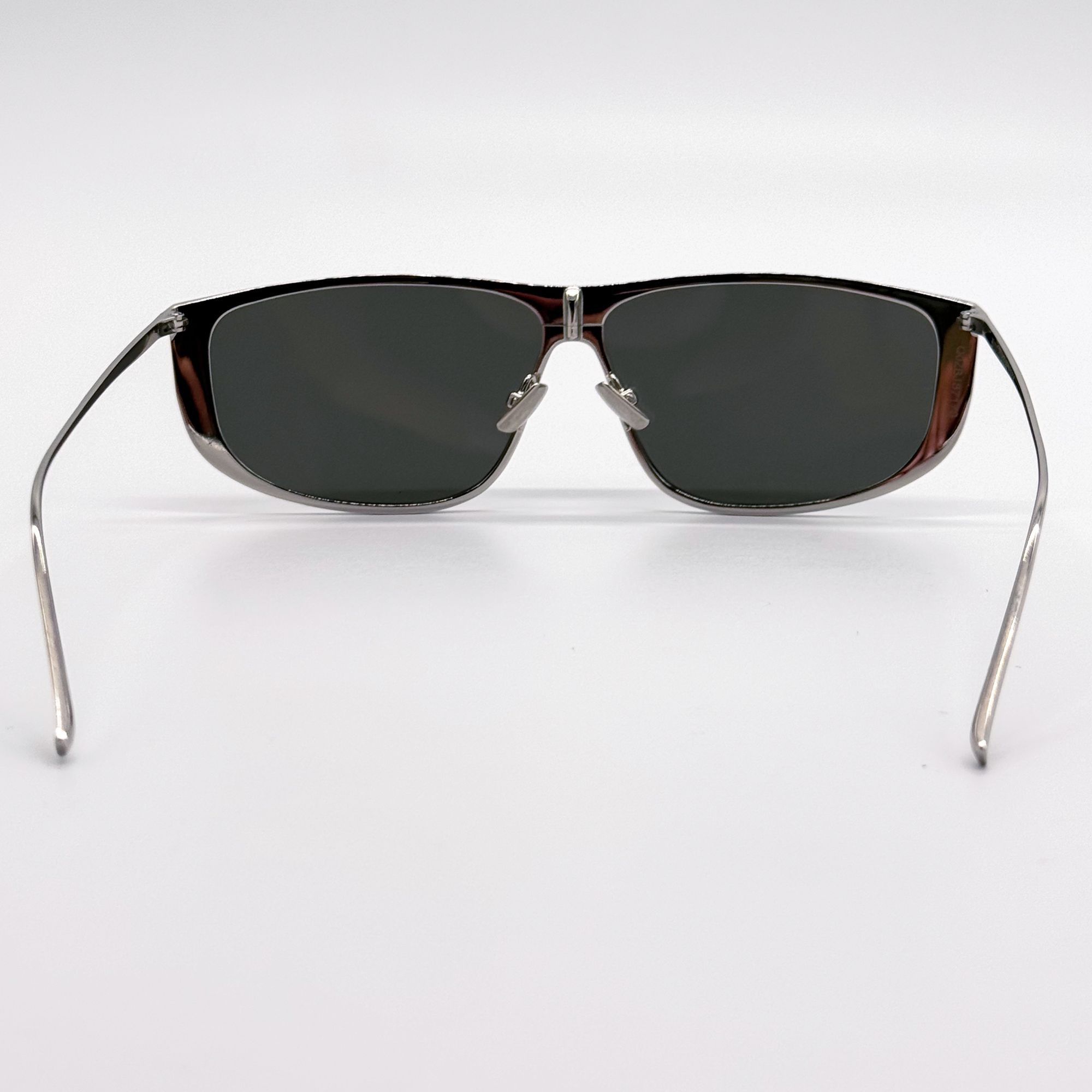 Saint Laurent Paris NEW SAINT LAURENT SL605 LUNA 001 SILVER SUNGLASSES SL 605 SH Size ONE SIZE - 7 Thumbnail