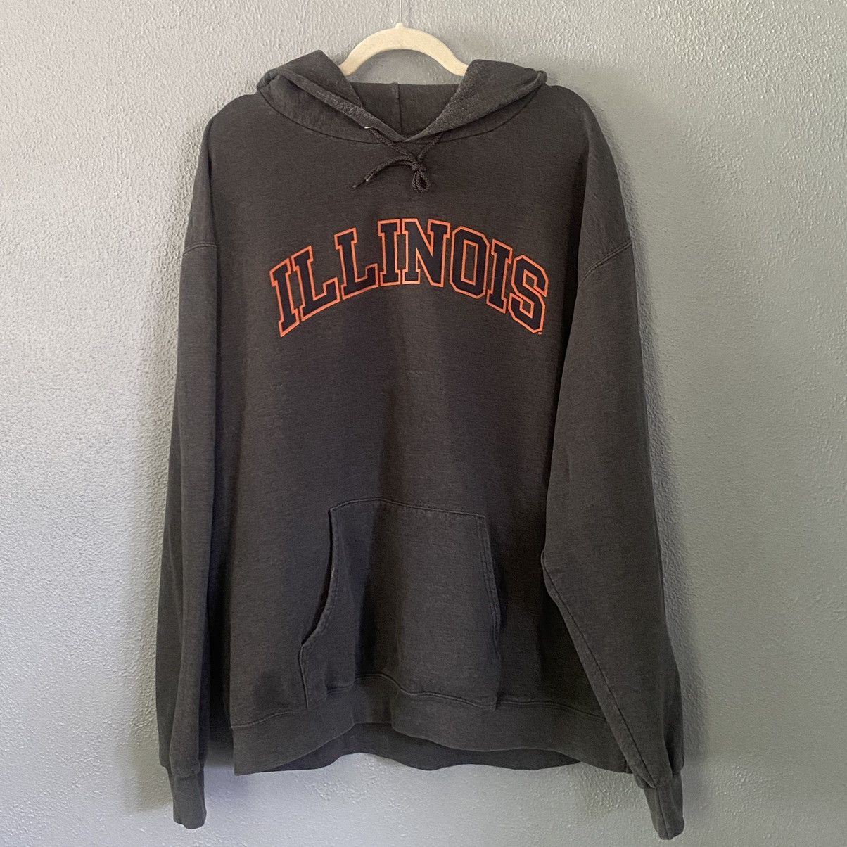 Champion Vintage Champion Grey Illinois Hoodie Men’s Size XXL Size US XXL / EU 58 / 5 - 1 Thumbnail