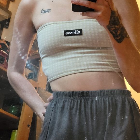 Ellesse Ellesse Strapless Crop Top - Size 6 Size M / US 6-8 / IT 42-44 - 11 Thumbnail