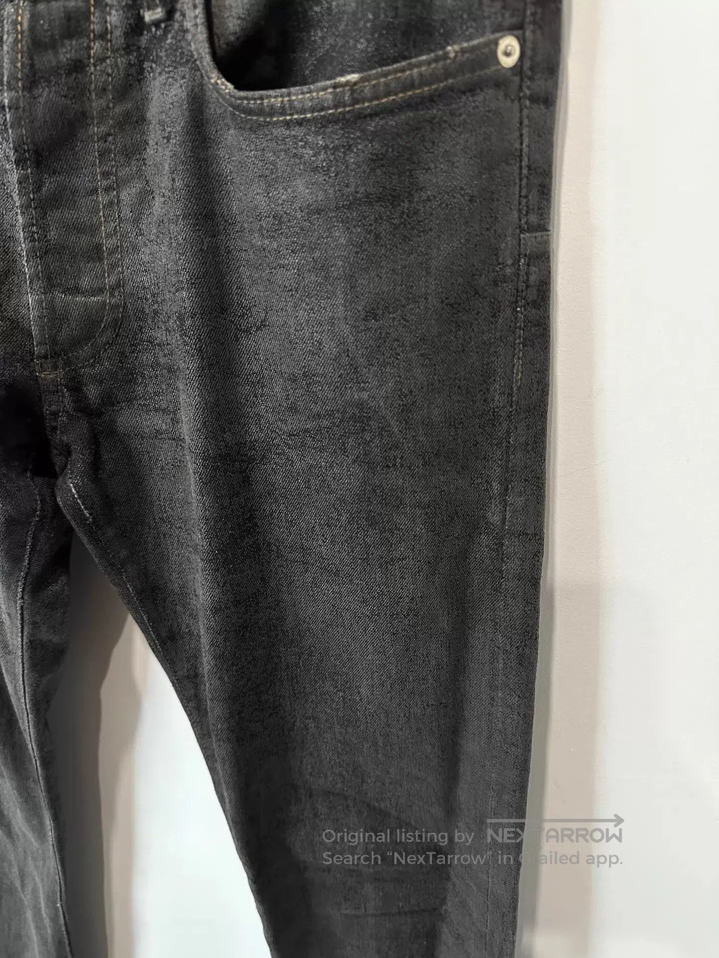 Dior Black Denim Pants Size 30. Size US 30 / EU 46 - 1 Thumbnail