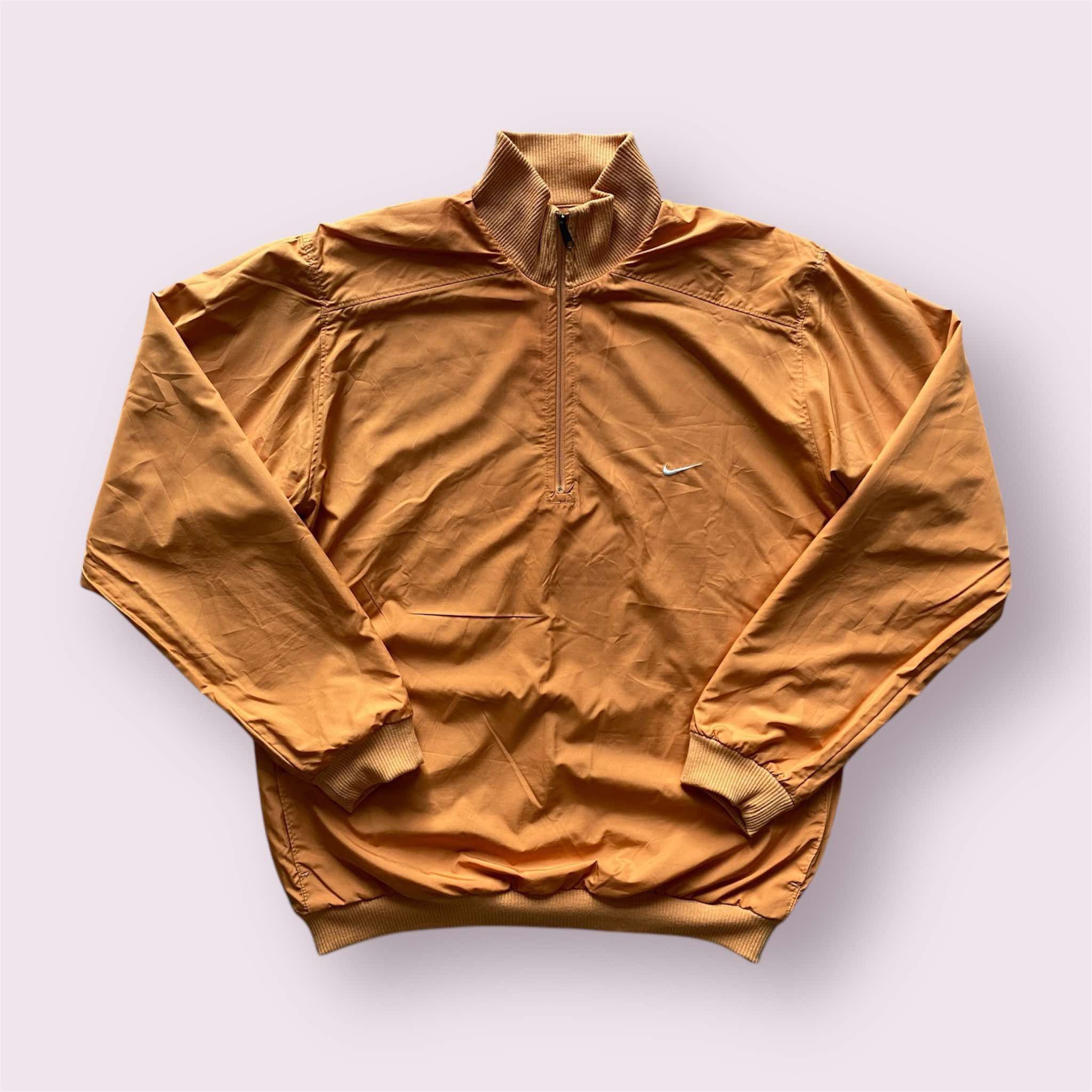 Nike Nike Reversible Orange Long Sleeve 1/4 Zip Up Swoosh Logo Size US M / EU 48-50 / 2 - 3 Thumbnail