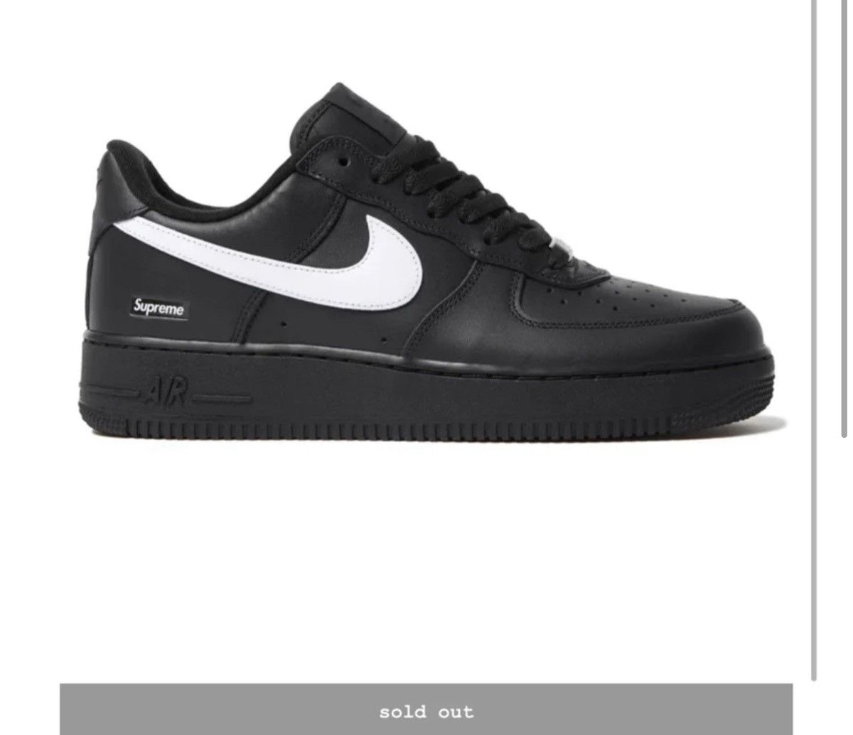 Nike × Supreme Supreme Nike Air Force 1 Low Size 7.5 Brand New ! ! ! Size US 7.5 / EU 40-41 - 2 Thumbnail