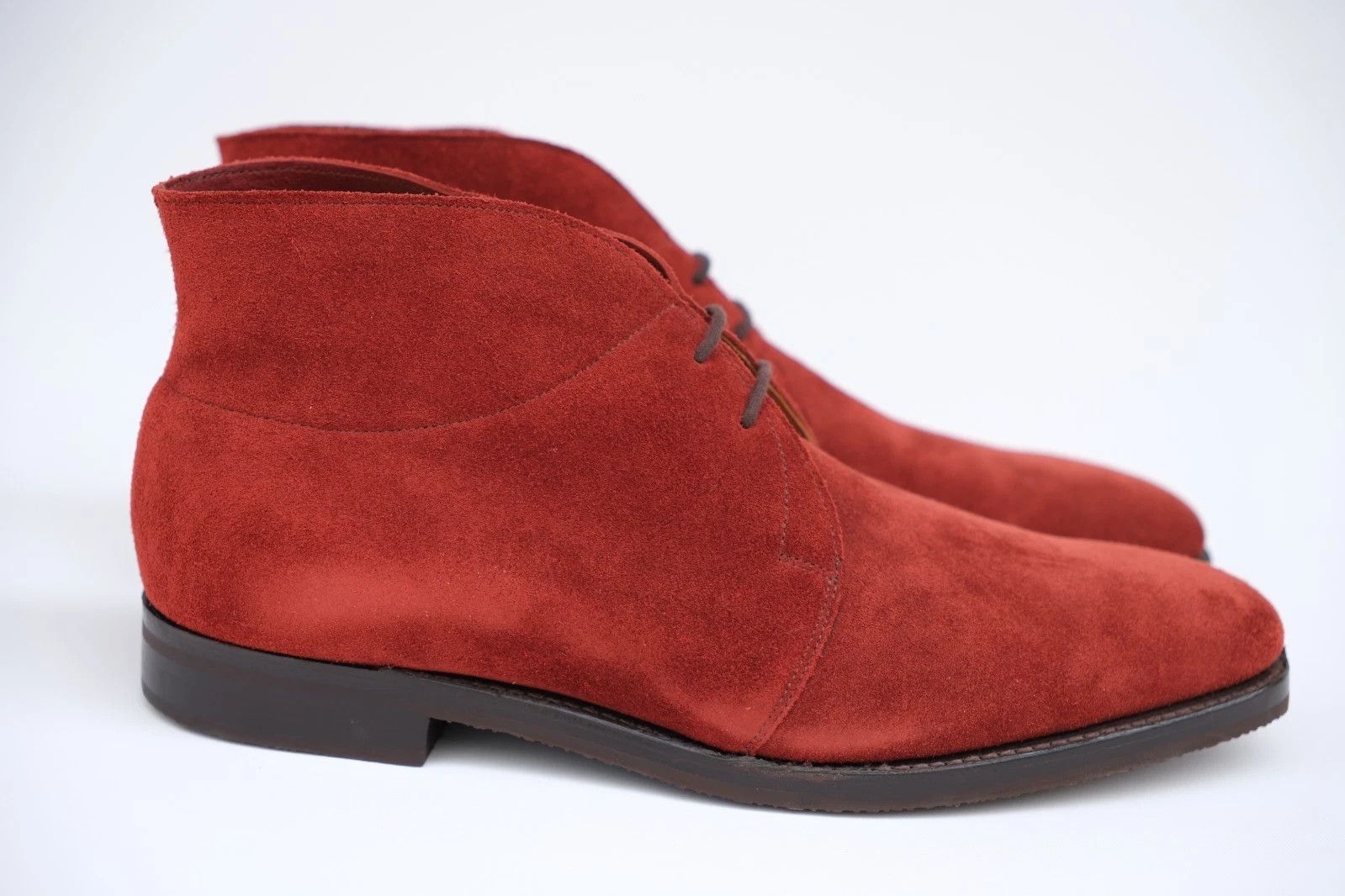 John Lobb New John Lobb Romsey Suede Chukka Boots EU 41 UK 7 / US 8 Size US 8 / EU 41 - 3 Thumbnail