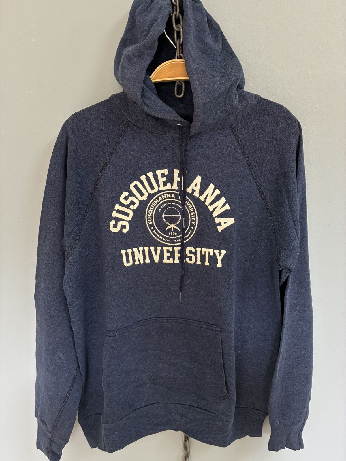 Vintage Vintage 80s Susquehanna University hoodie Size US M / EU 48-50 / 2 - 3 Thumbnail