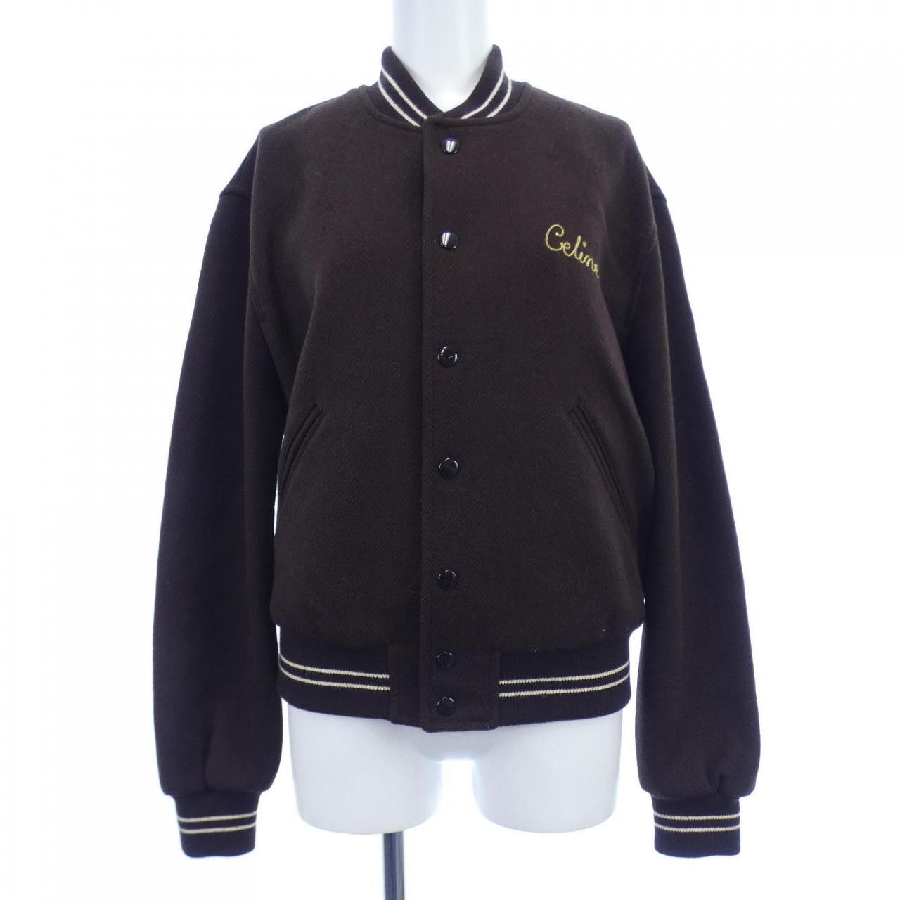 Celine Celine Celine Blouson Leather Outerwear 2V679896C DUTY FREE for USA Size ONE SIZE - 1 Thumbnail