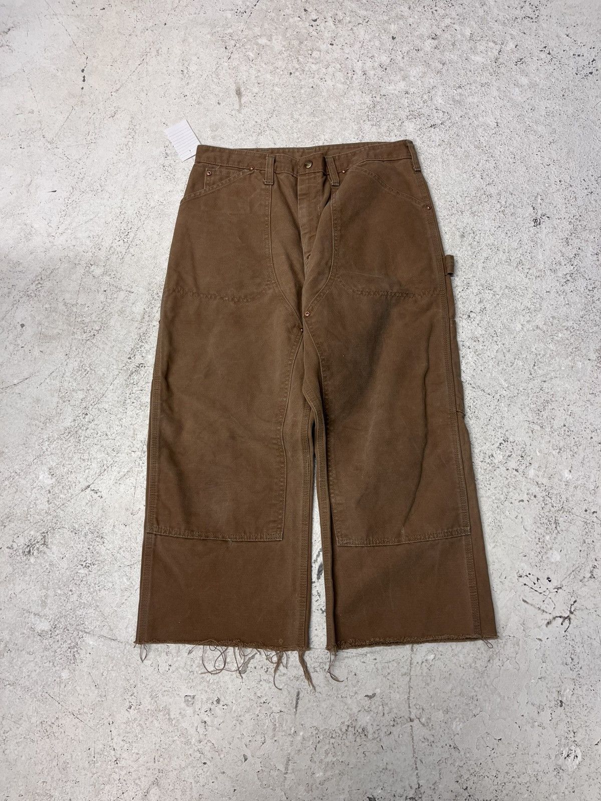 Carhartt Vintage 1970’s carhartt cutoff double knees Size US 31 - 3 Thumbnail