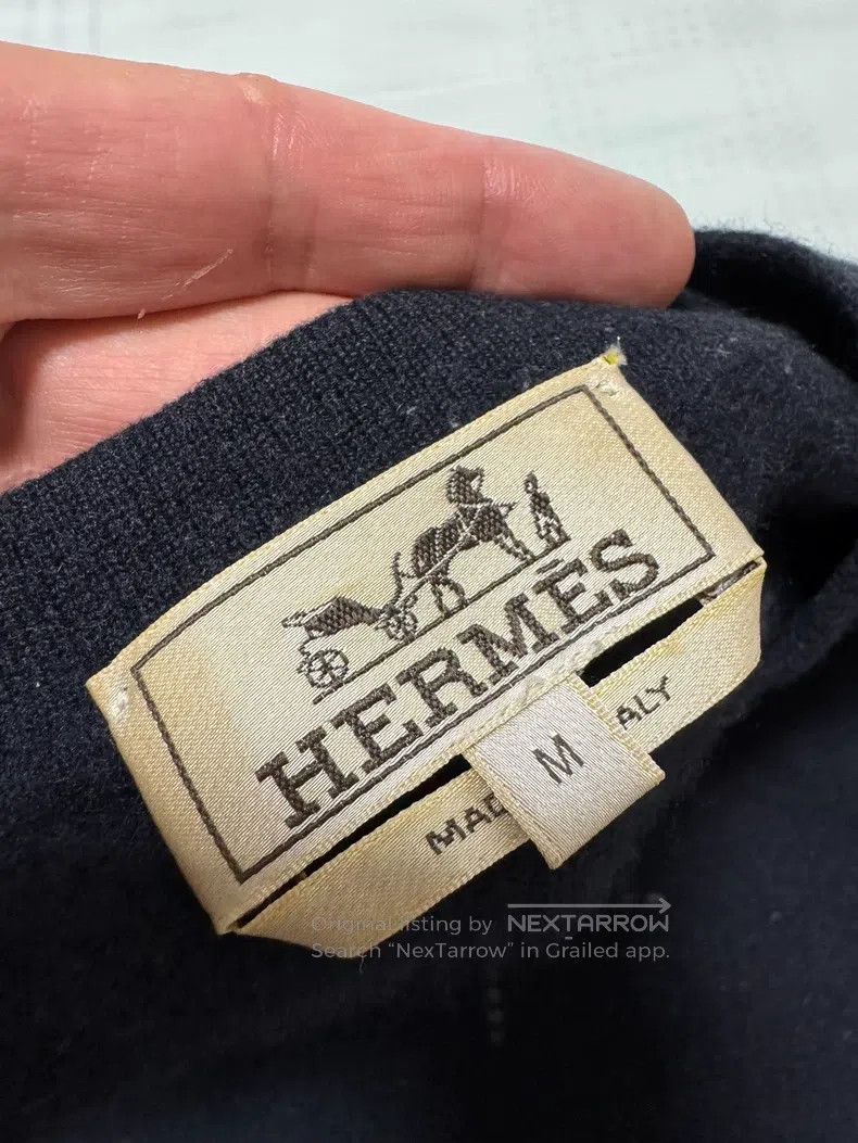 Hermes Hermes Cashmere Jumper, 100% Cashmere Size US M / EU 48-50 / 2 - 7 Thumbnail