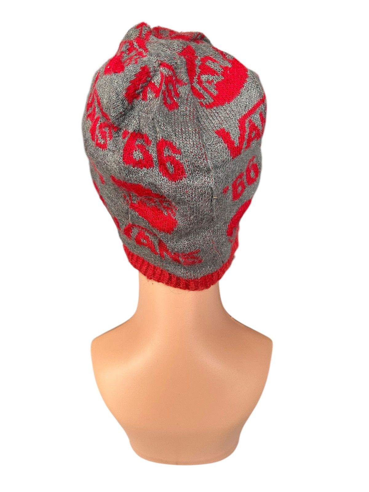Vans × Vintage Vans Vintage Beanie Hats Full Print Rare ☠️☠️ Size ONE SIZE - 3 Thumbnail