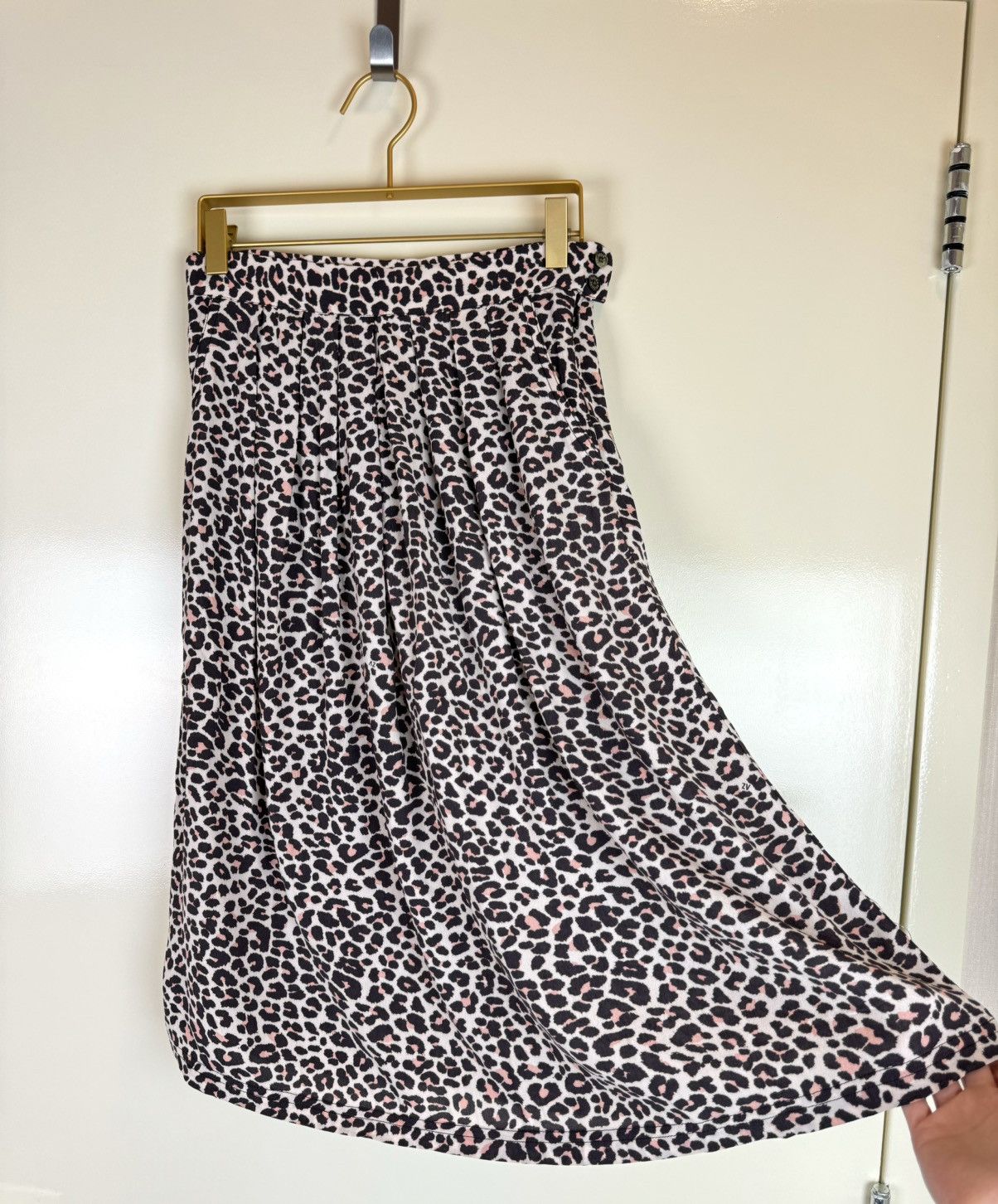 Japanese Brand × Zadig & Voltaire Zadig Voltaire knee length rock skirt leopard print animal Size 26" / US 2 / IT 38 - 3 Thumbnail