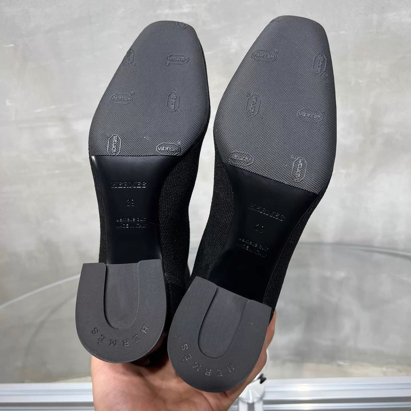 Hermes Hermes knit ankle boots black 39 new with box Size US 8.5 / IT 38.5 - 7 Thumbnail