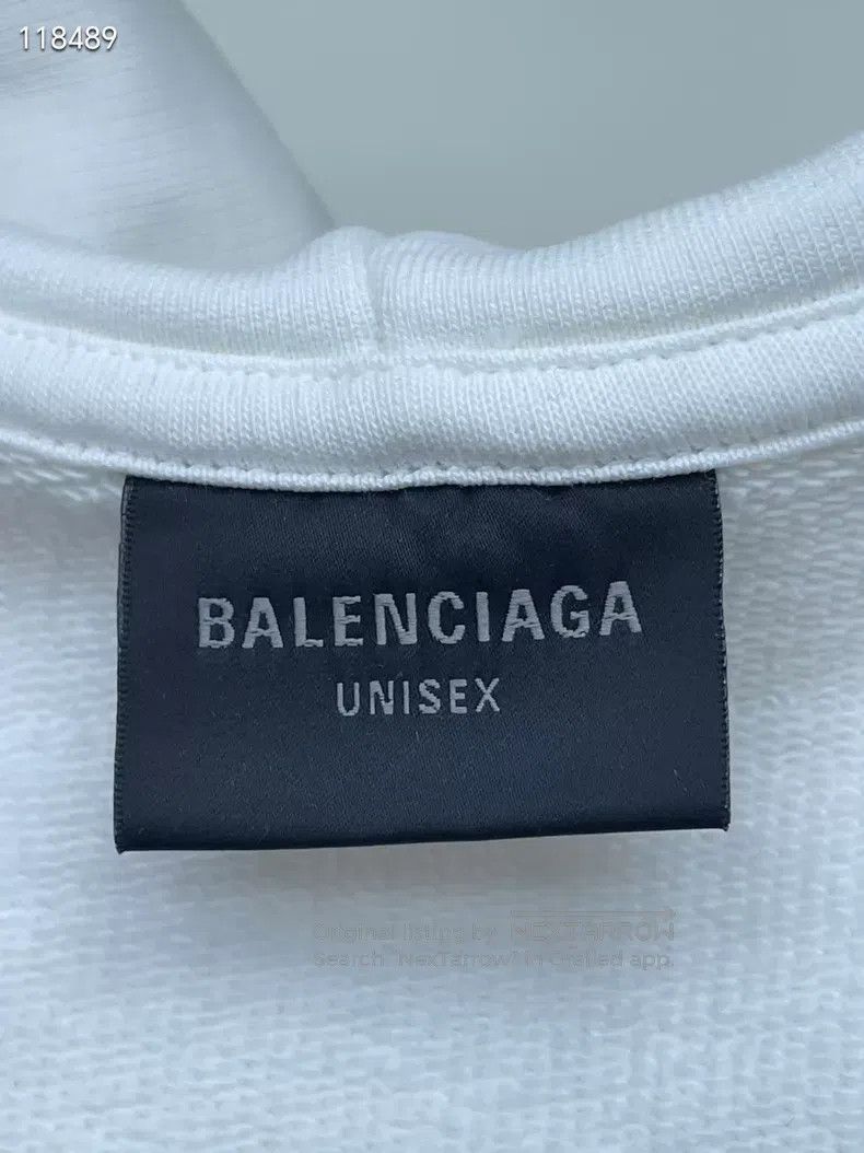 Balenciaga Balenciaga Faded Letter Embroidered Hoodie Size US XS / EU 42 / 0 - 5 Thumbnail