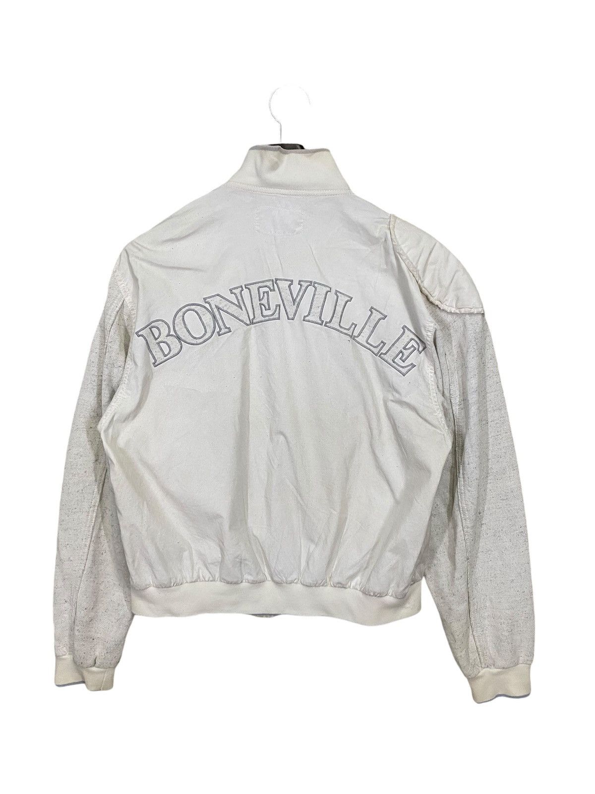 Boneville c.p.company ニット 80s 80s CP Company Boneville Bomber Zipper Jacket Size 44 Massimo Osti